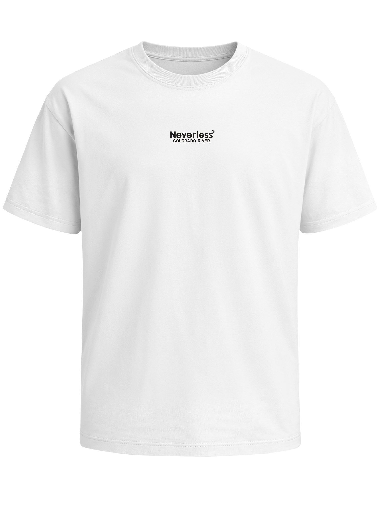 Oversize-Shirt Herren T-Shirt - Colorado River - Oversized Relaxed Fit Sommer