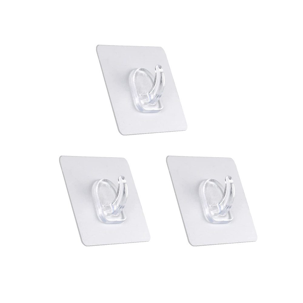 FOUORTUNATE-BEE Klebehaken Magische Selbstklebende Haken Klebehaken, (3-St)