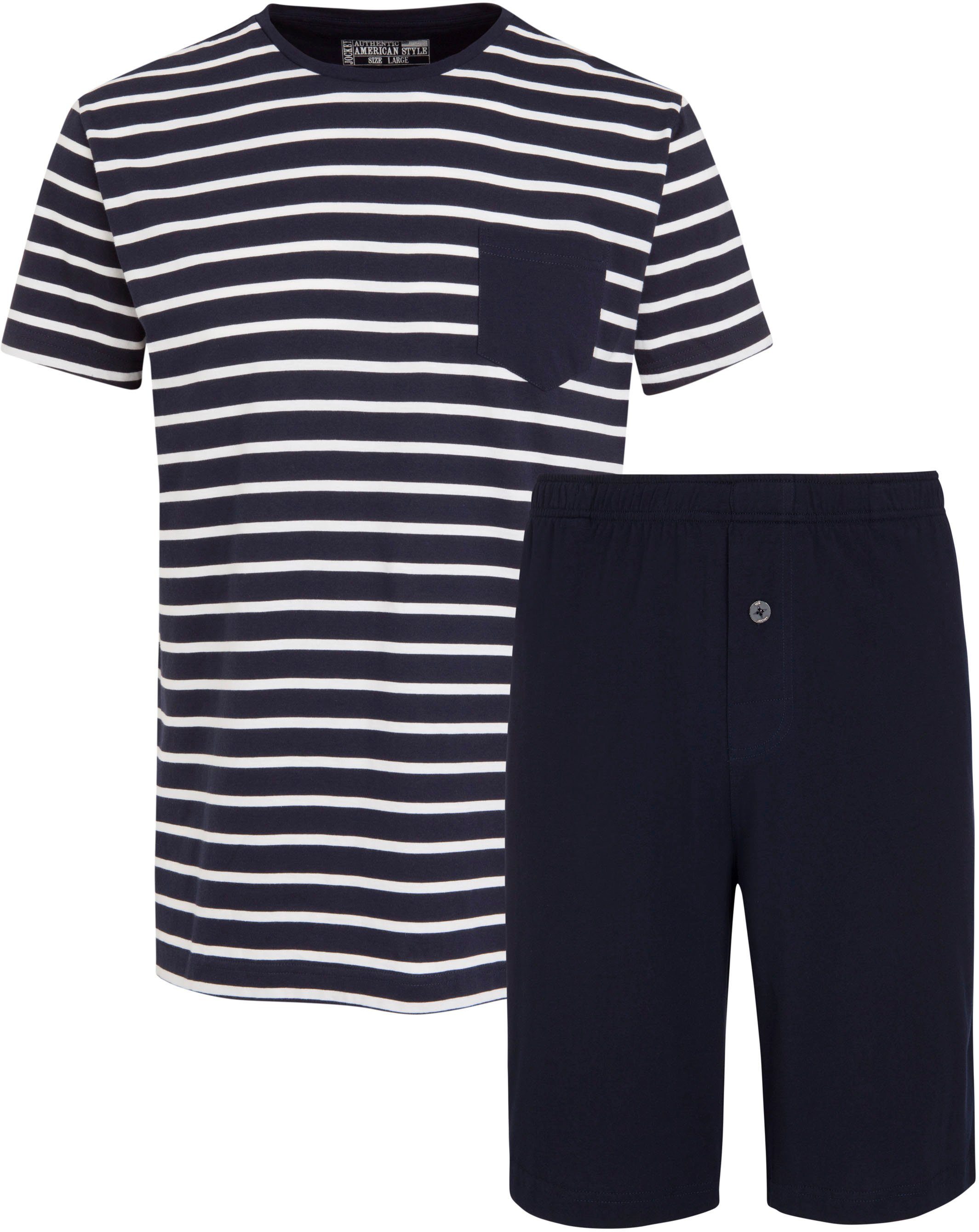 Nautical Jockey tlg) Stripe Pyjama (Set, 2 Cotton