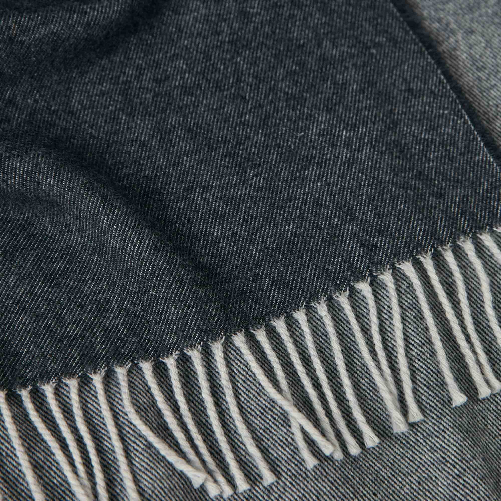 Plaid Unisex Wohndecken 1er Pack Wolle LOGO THROW, Gant