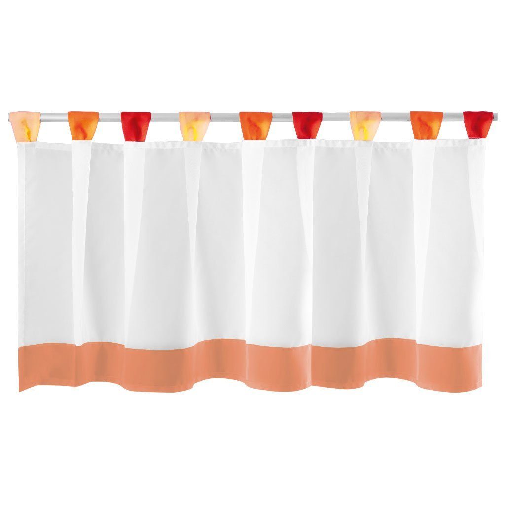 Arsvita Vorhang, Schlaufen, transparent, Voile, Bistrogardine mit Schlaufen günstig online kaufen