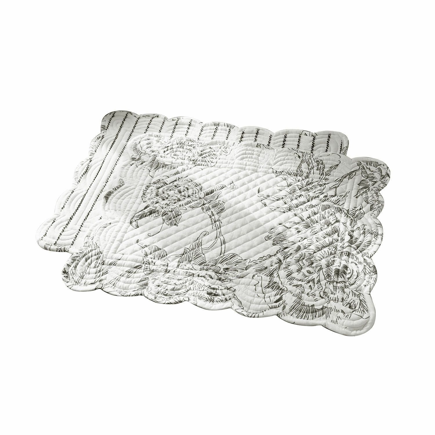 Mirabeau Platzset Platzset 2er Set Calarion weiß/grau