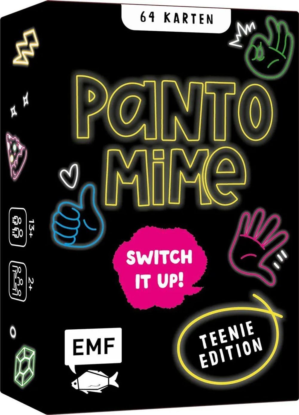 Michael Fischer Spiel Kartenspiel: Pantomime - Switch it up! - Teenie Edition