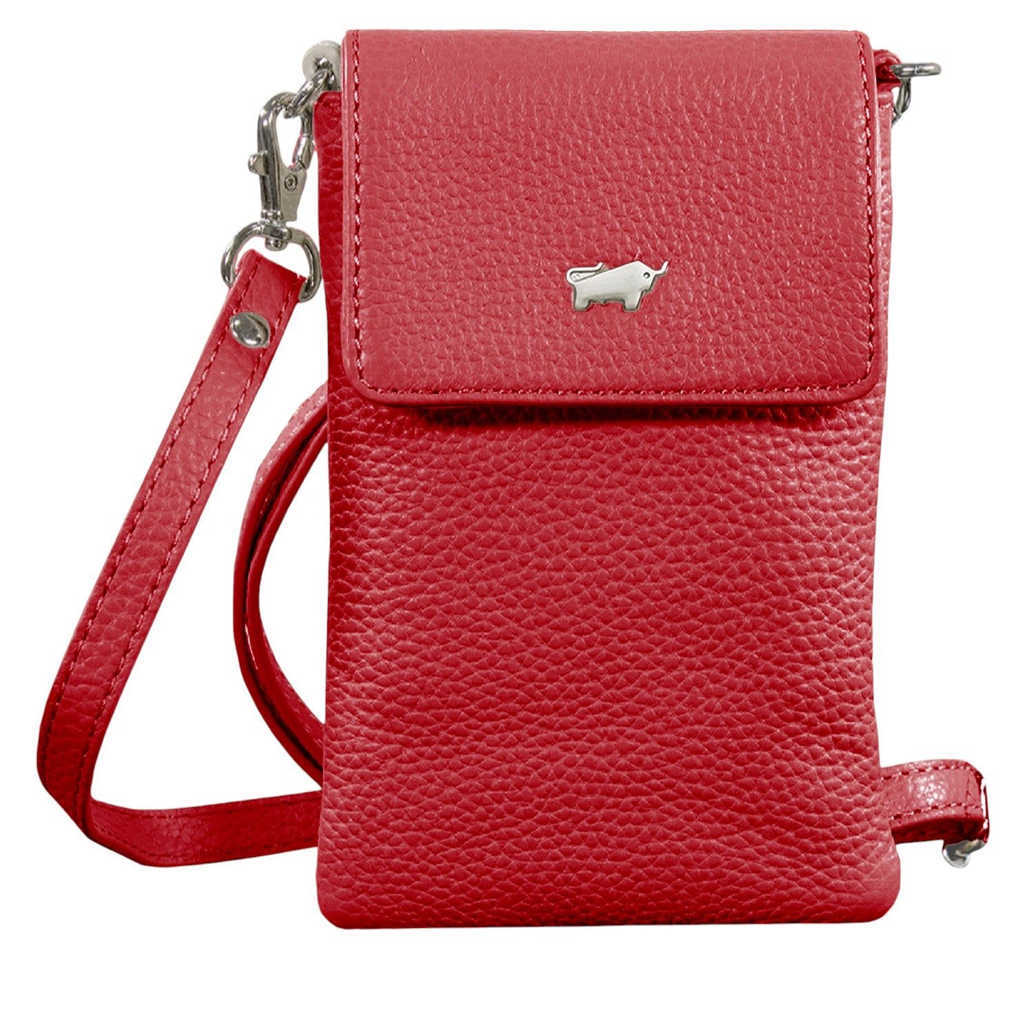 Braun Büffel Handytasche HANNA Phone Pouch red