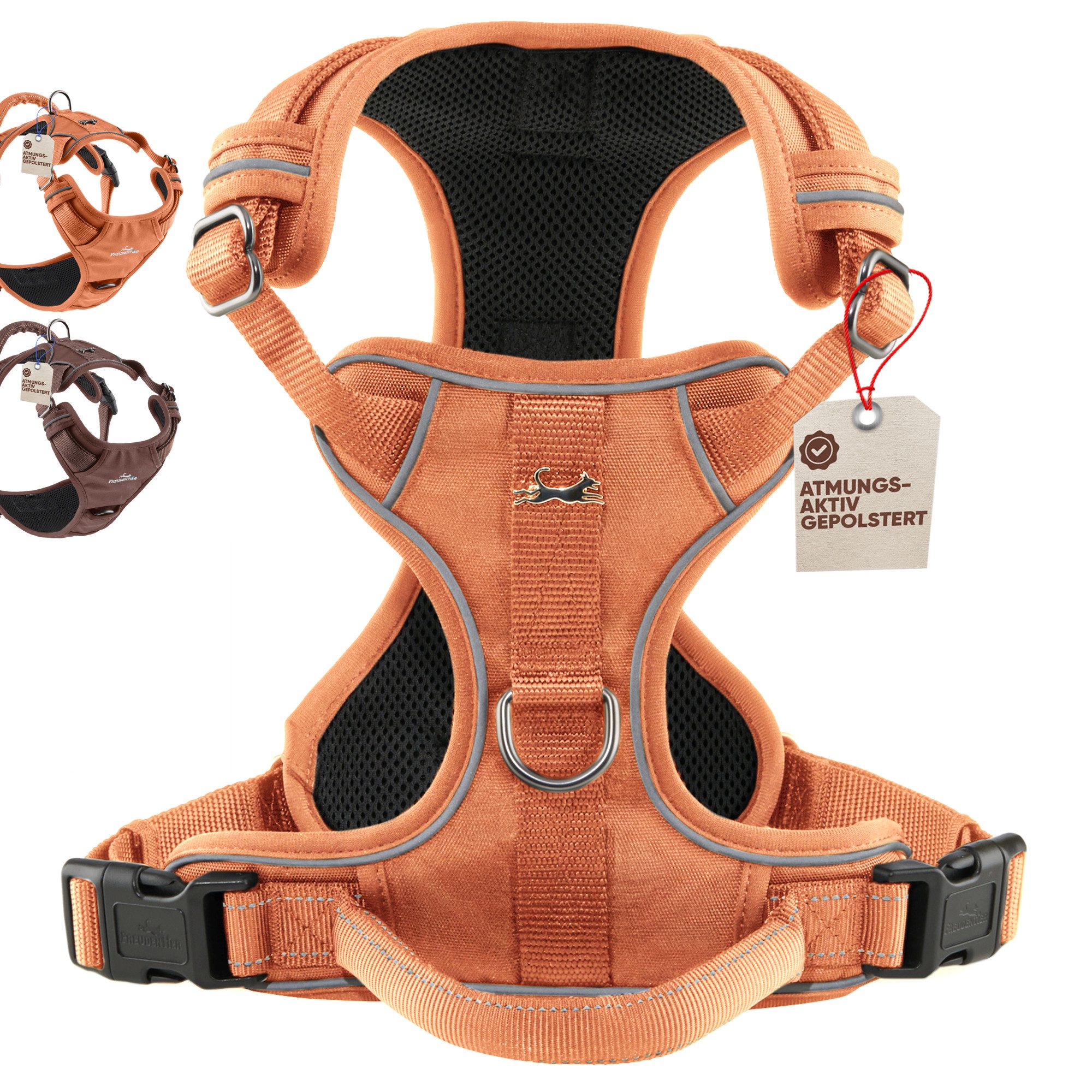 Freudentier Hunde-Geschirr Hundegeschirr mit atmungsaktiver Polsterung, per günstig online kaufen