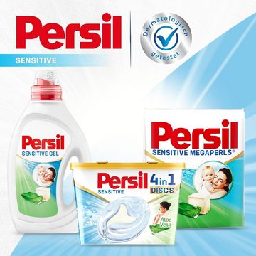 Persil Sensitive 4in1 DISCS Vollwaschmittel 16WL - für Allergiker & Babys Vollwaschmittel (Biologisch abbaubar, Natürlich, Organisch)