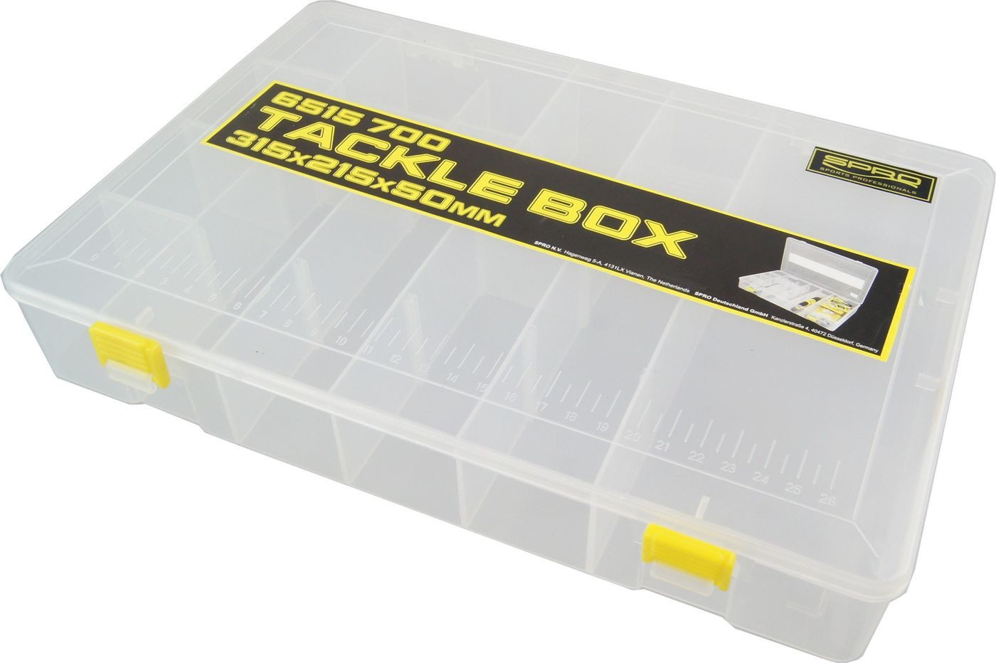 Angelkoffer Spro Tackle Box 31,5x21,5x5cm - Kunstköderbox