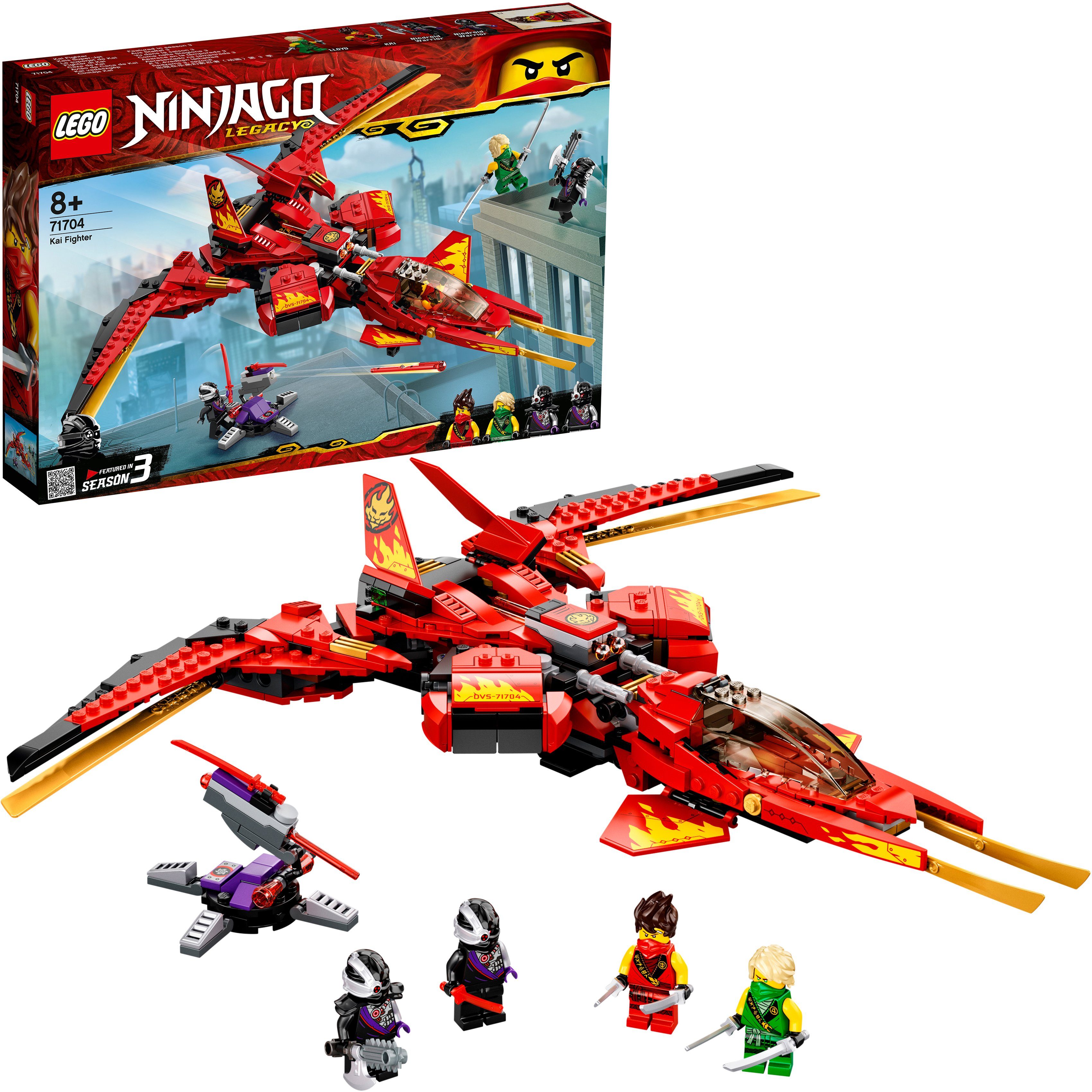 Image of LEGO 71704 Kais Super-Jet Spielset, Mehrfarbig