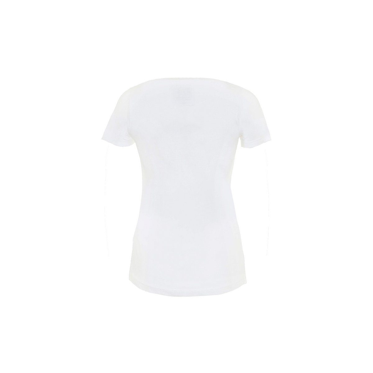 DAILY´S (1-tlg) regular V-Shirt weiß