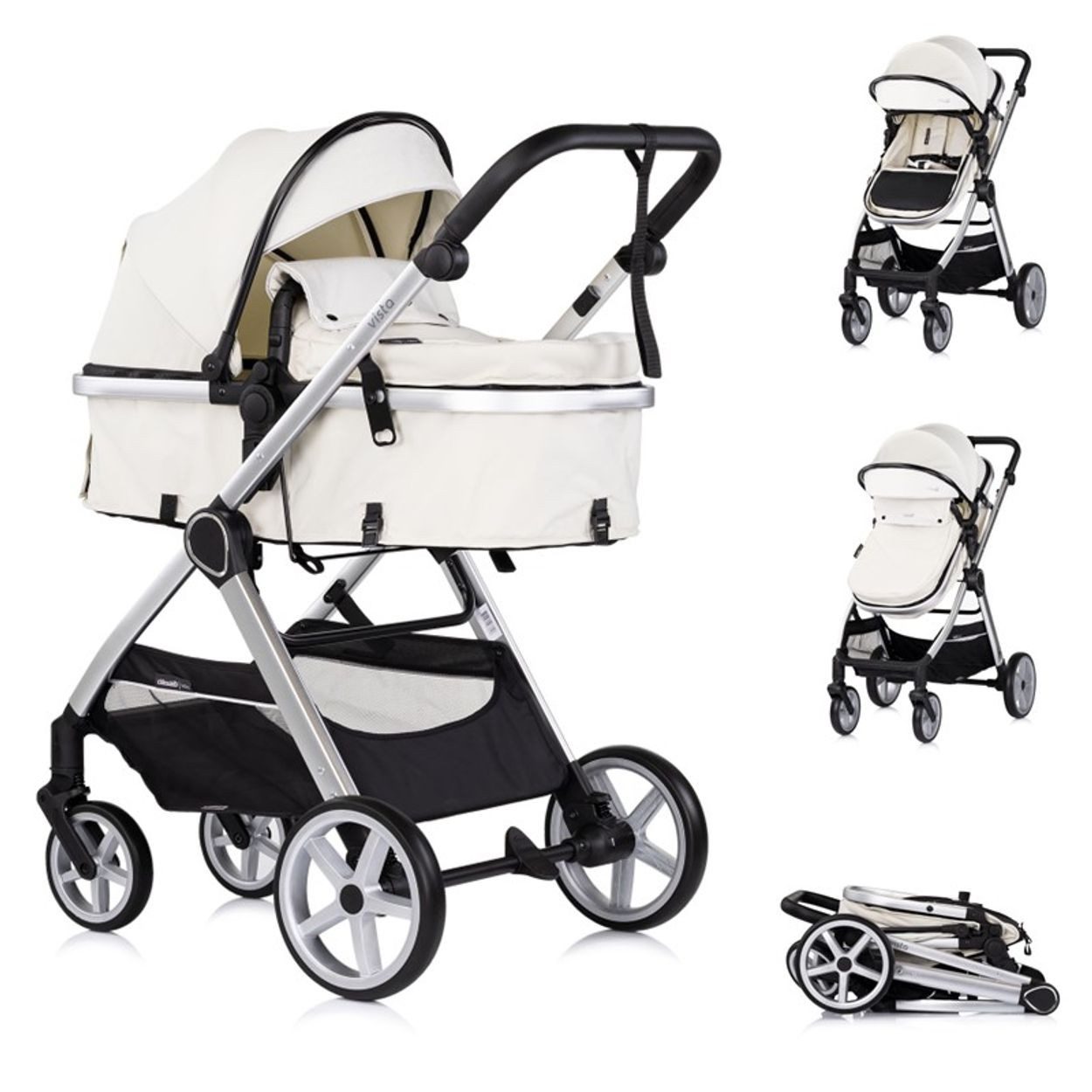 Kombi-Kinderwagen Kombikinderwagen 2 in 1 Vista