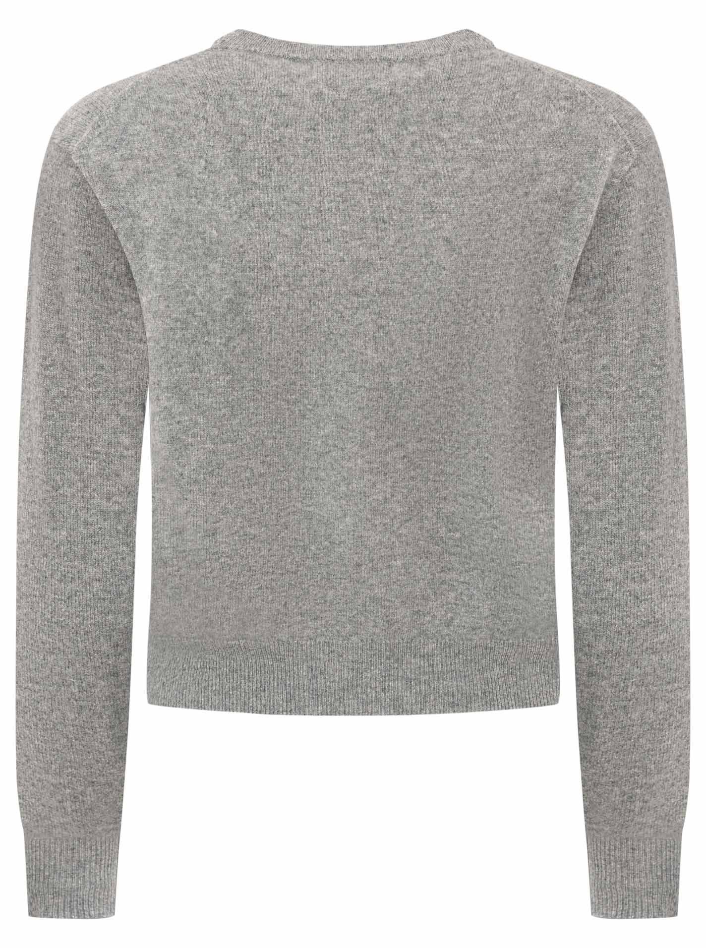 Zwillingsherz Cardigan 100% Kaschmir Cardigan "Perlmutt Knöpfe" 100% Kaschmir, Knopfleiste, Perlmutt Knöpfe – Bild 2 von 3