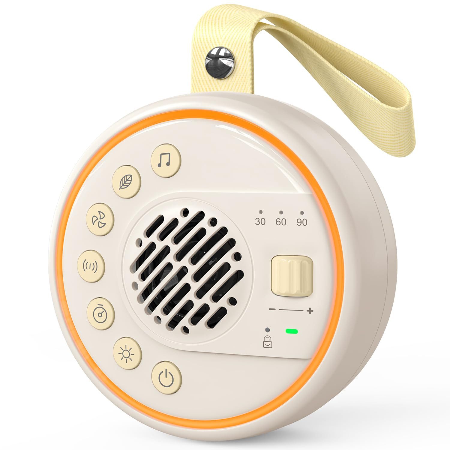 Tekoo Einschlafhilfe Baby, White Noise Machine & Bluetooth Box, Nachtlicht Kopfhörer (Bluetooth, 22 Klänge, Nachtlicht, TWS-Stereo Kopplung, Timer & Memory-Funktion)