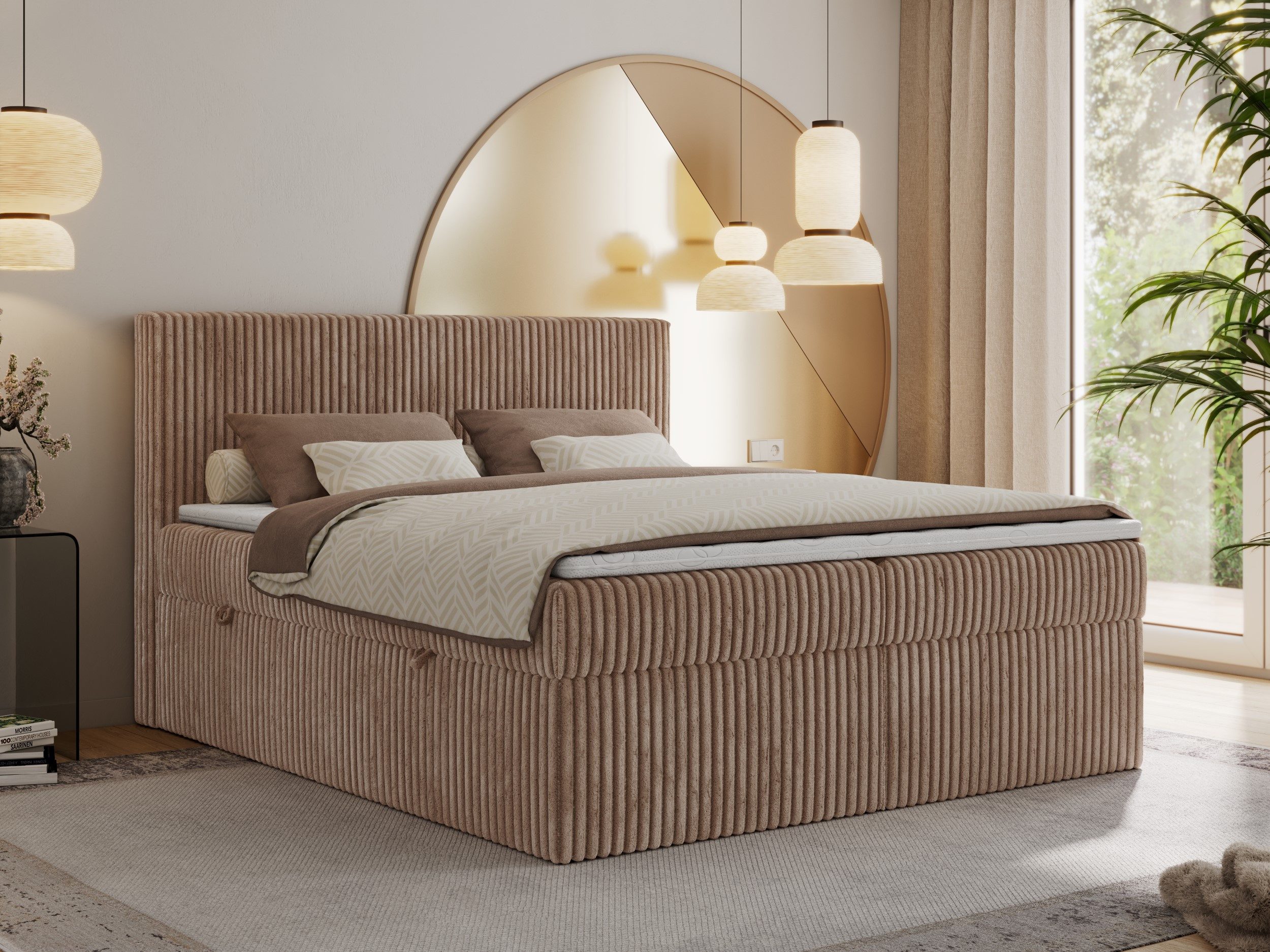 MKS MÖBEL Boxspringbett TILIANO (Packung, Set, günstig online kaufen
