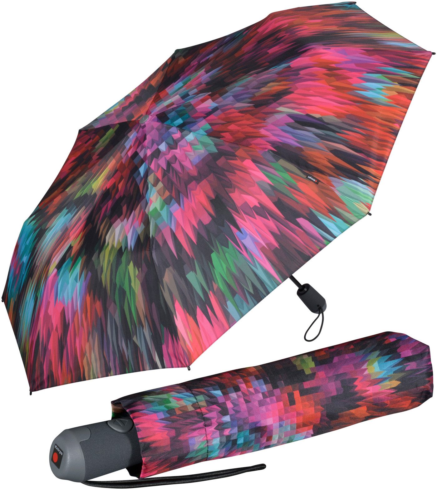 Taschenregenschirm E.200 Duomatic mit leichtgängiger Auf-Zu-Automatik