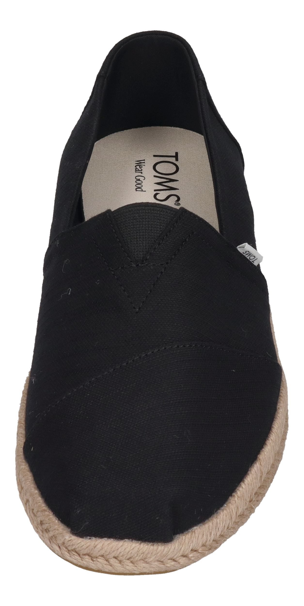 TOMS ALPARGATA ROPE Espadrille Black