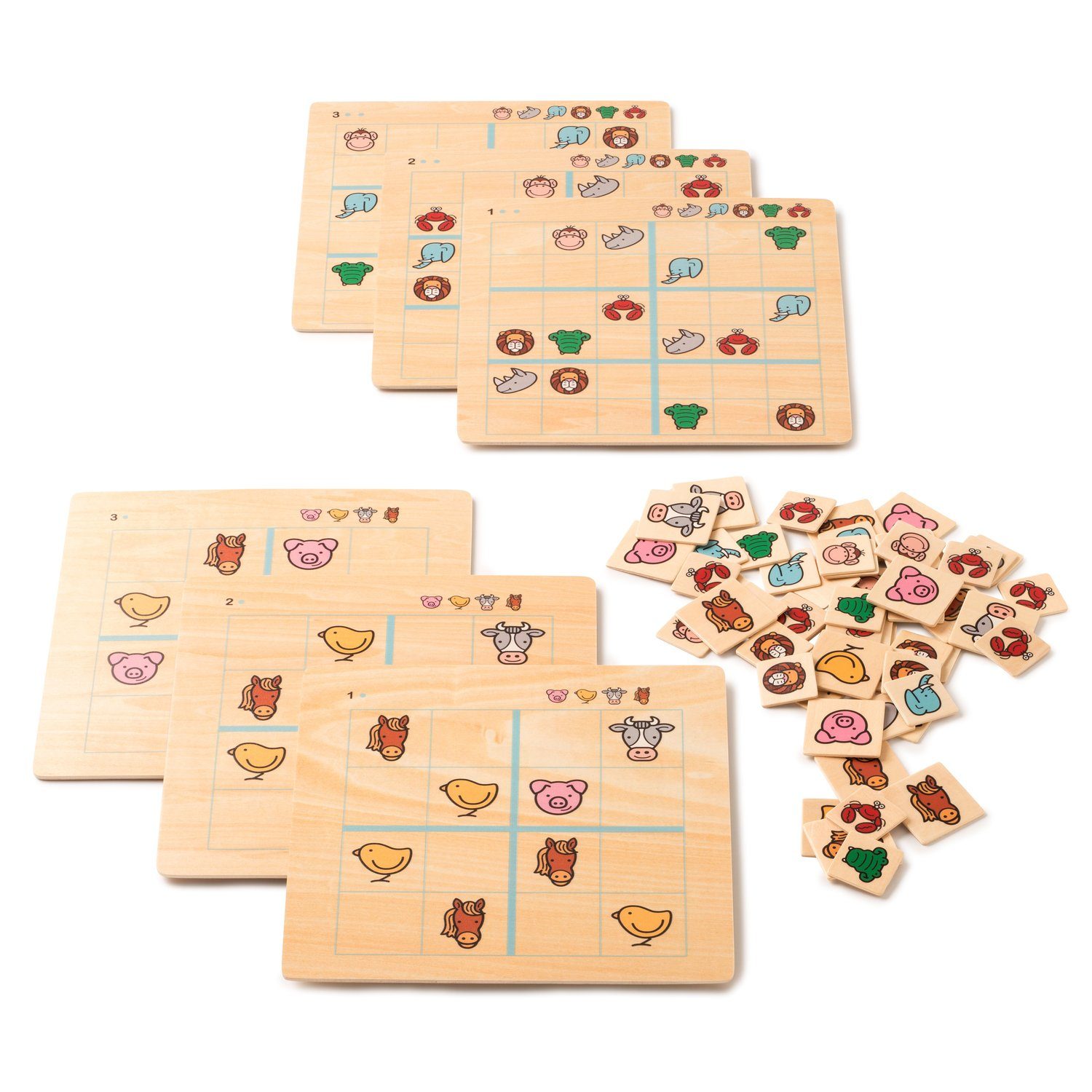 EDUPLAY Lernspielzeug Animal logic