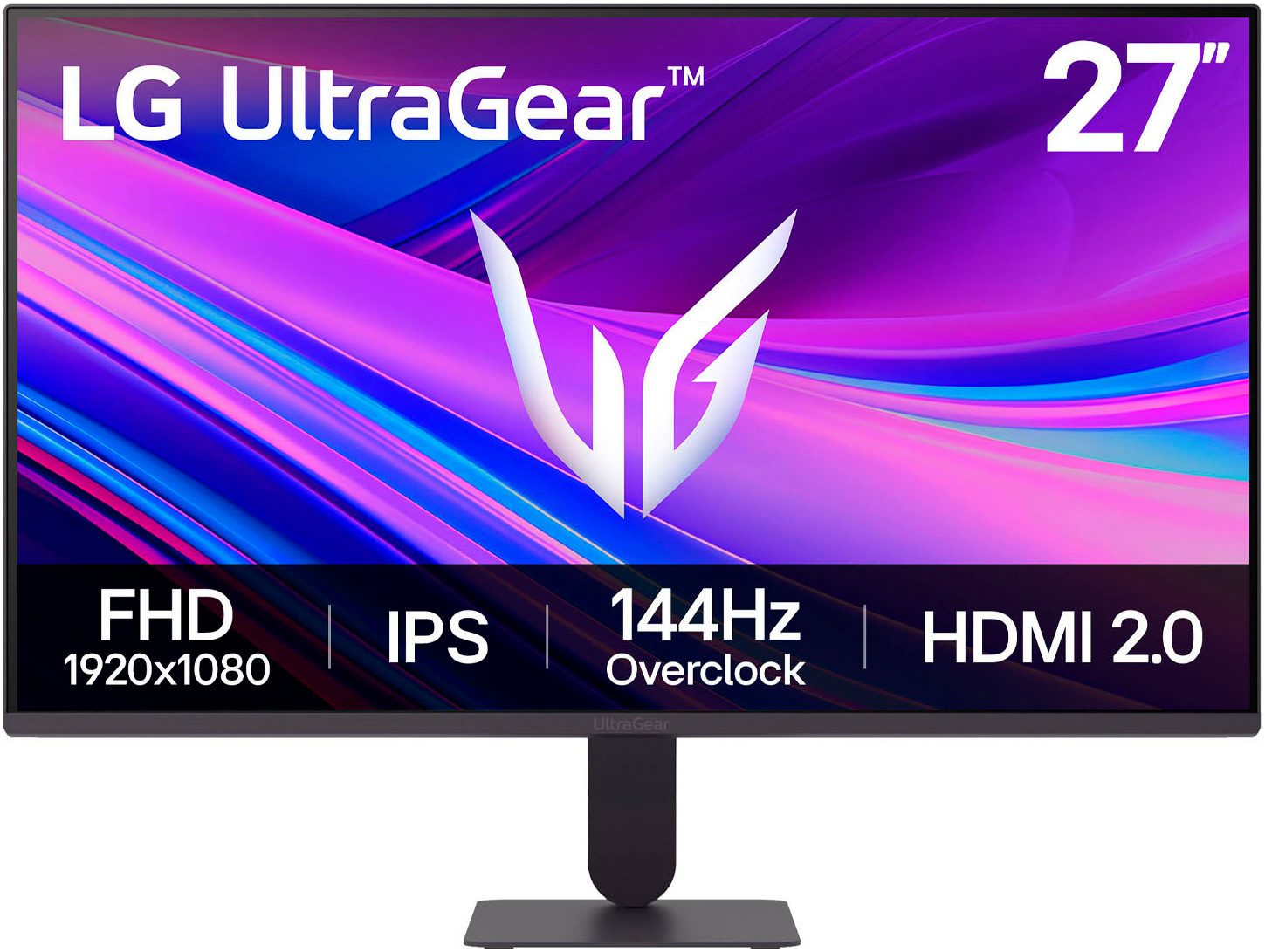 Valentinstagsgeschenk LG 27G411A UltraGear 27 Zoll Full-HD IPS Gaming-Monitor (69 cm/27 ", 1920 x 1080 px, Full HD, 5 ms Reaktionszeit, 144 Hz, IPS,
