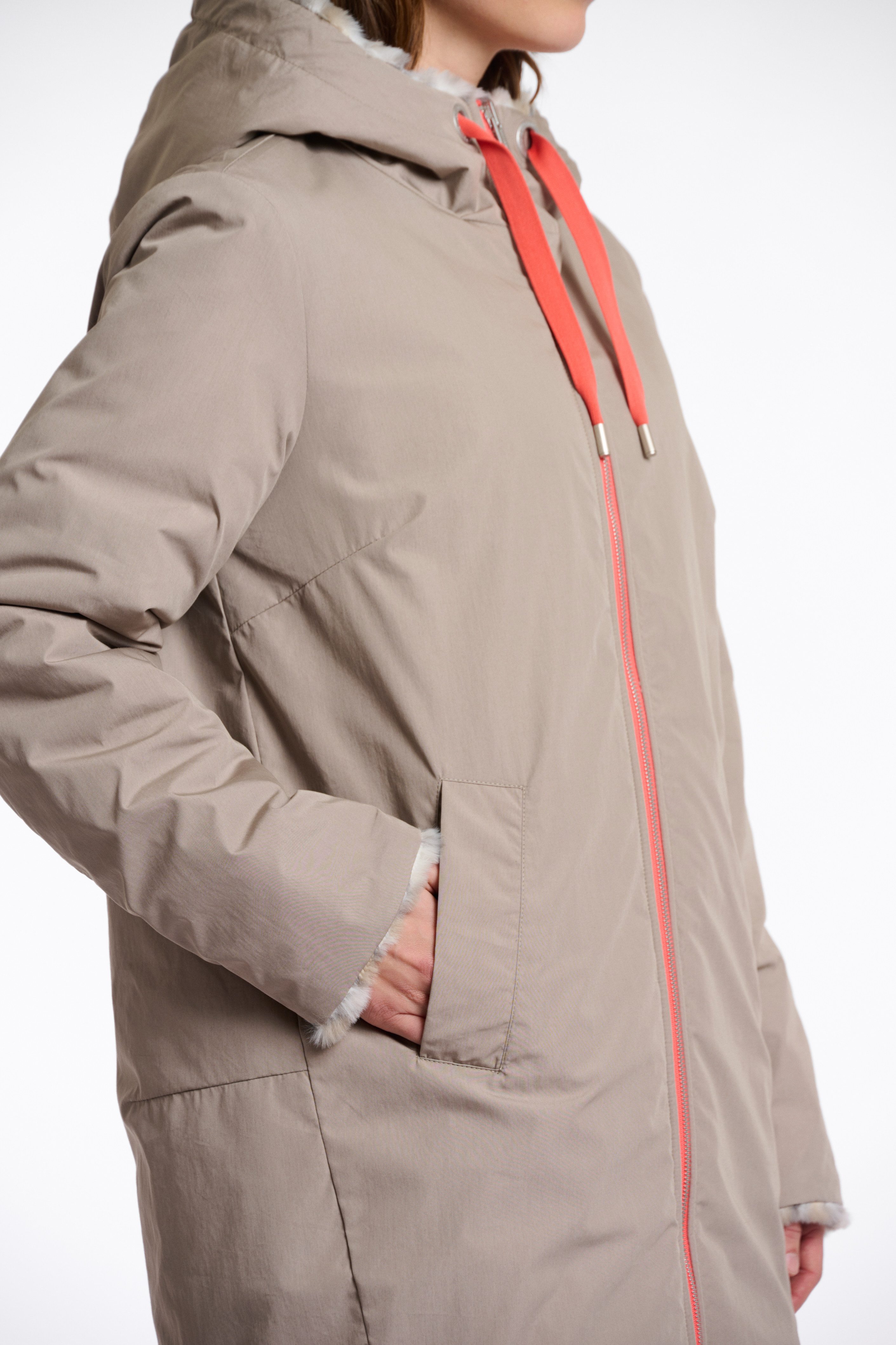 Rino & Pelle Parka JAVIN mit kontrastfarbenen Details günstig online kaufen