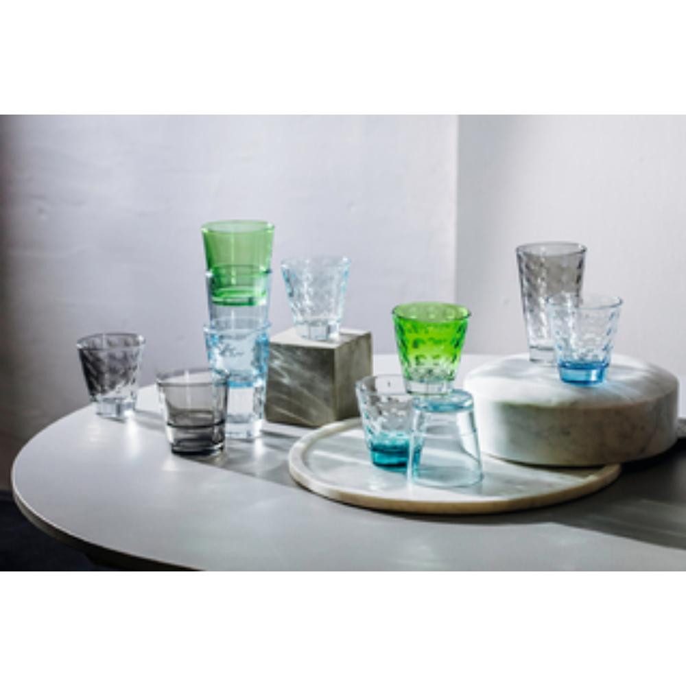 LEONARDO Longdrinkglas Leonardo Trinkglas Optic Pastell Grau (120 ml)