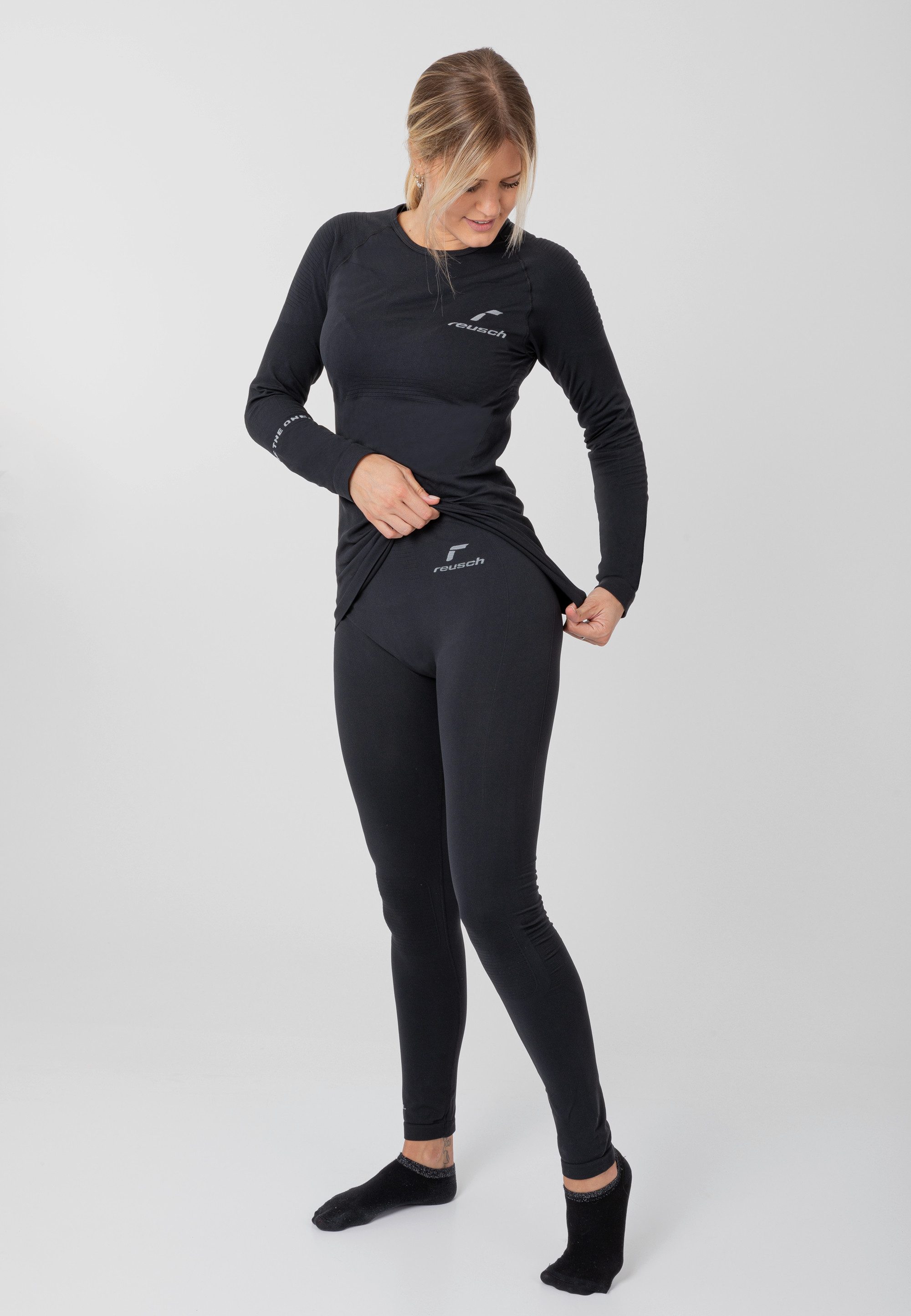 Reusch Funktionsshirt Ski (2-tlg) mit nahtlosem Design