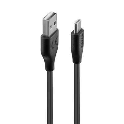 Hama Ladekabel für USB A auf USB C, 1,5 m, Schwarz, USB 2.0, Handykabel USB-Kabel, USB Typ A, USB-C, (150 cm), Smartphonekabel, Highspeed, Datenübertragung 480Mbit/s, PVC