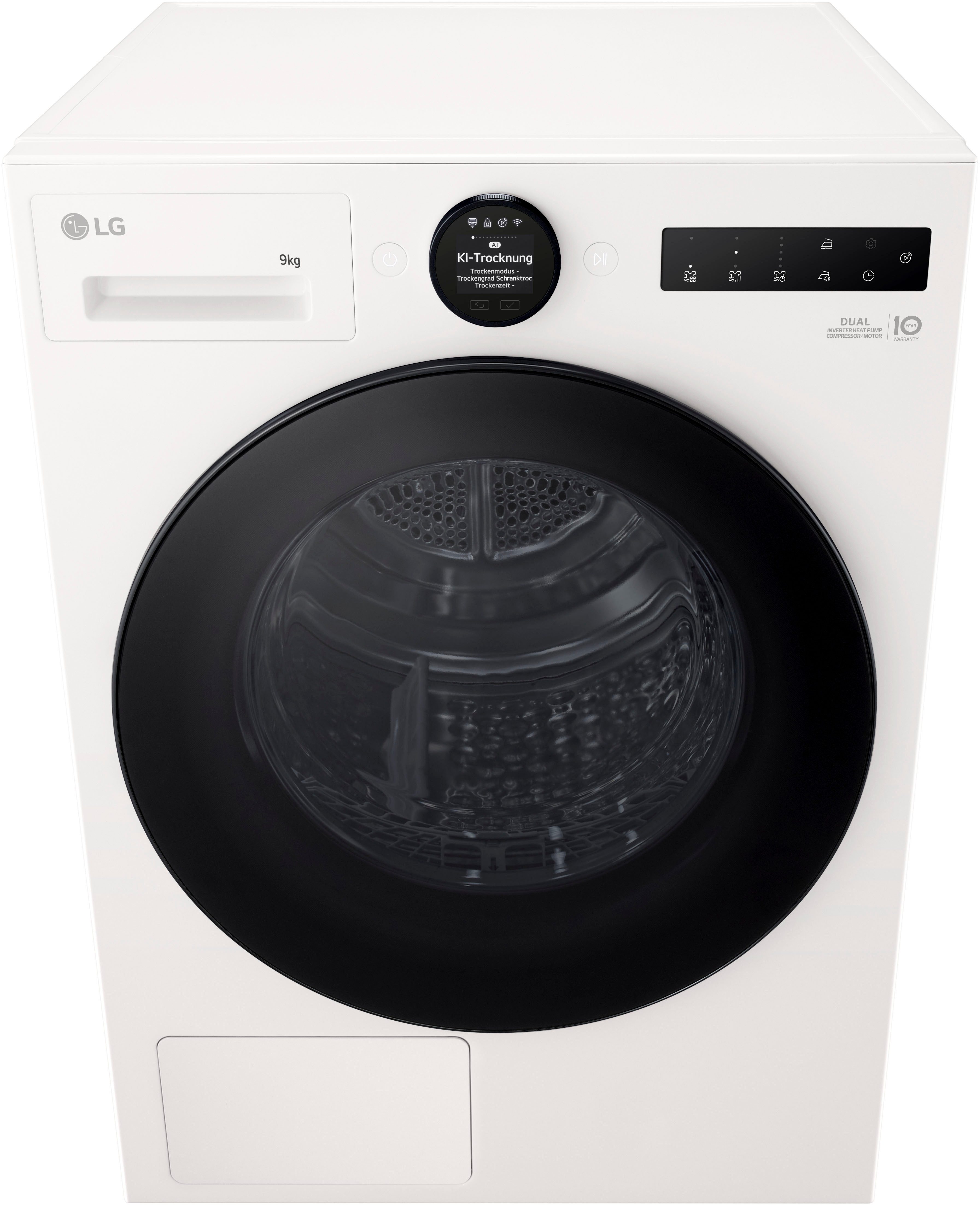LG Wärmepumpentrockner RT90X8C, Allergy Care