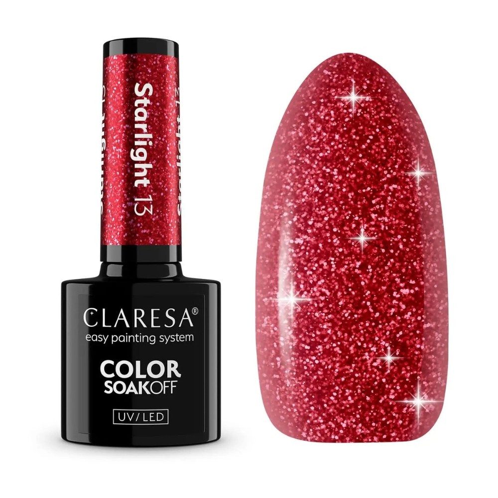 Claresa Gel-Nagellack CLARESA GEL NAIL POLISH STARLIGHT 13 - 5g Limited