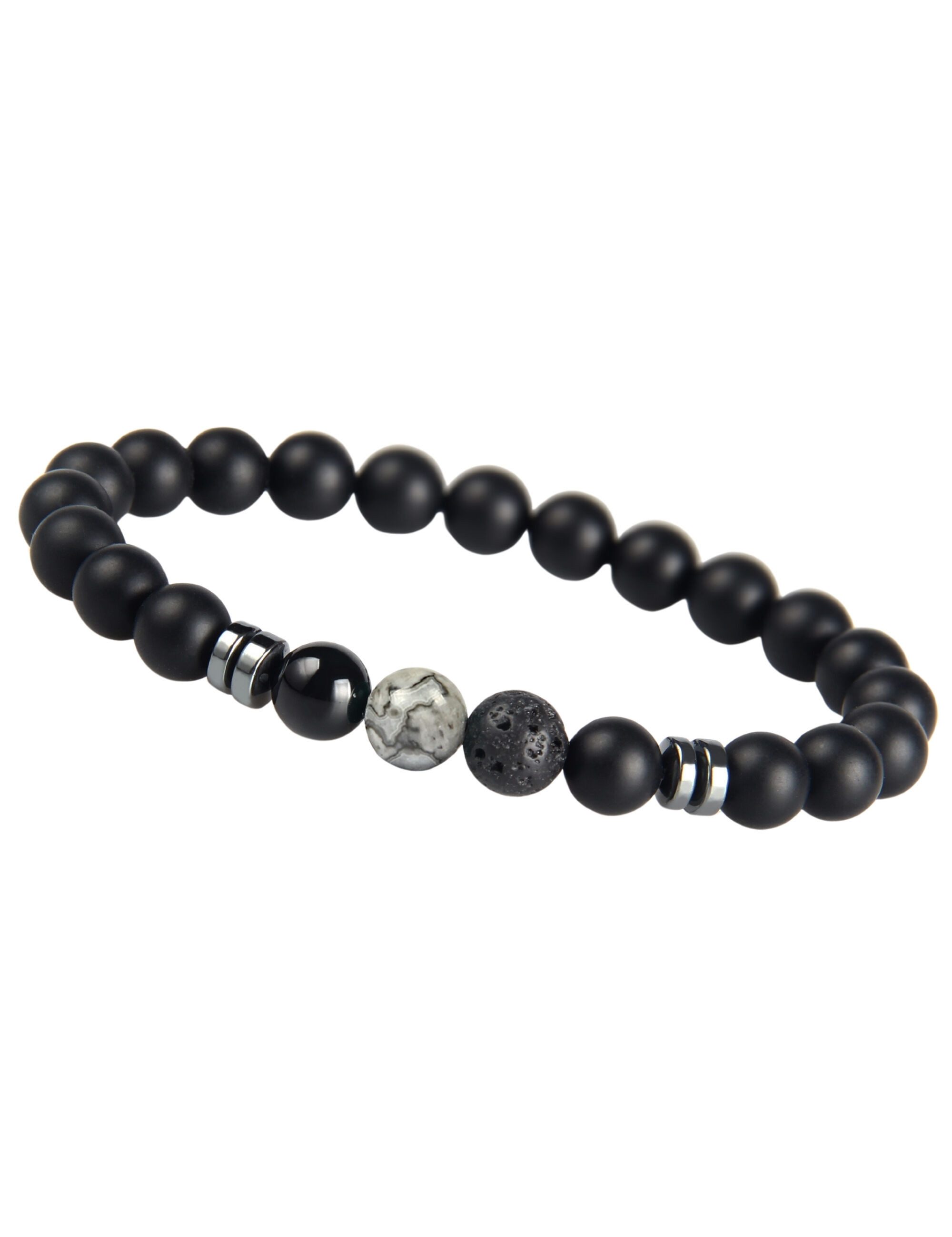 GOOD.designs Perlenarmband (1-tlg), aus echten Natursteinen
