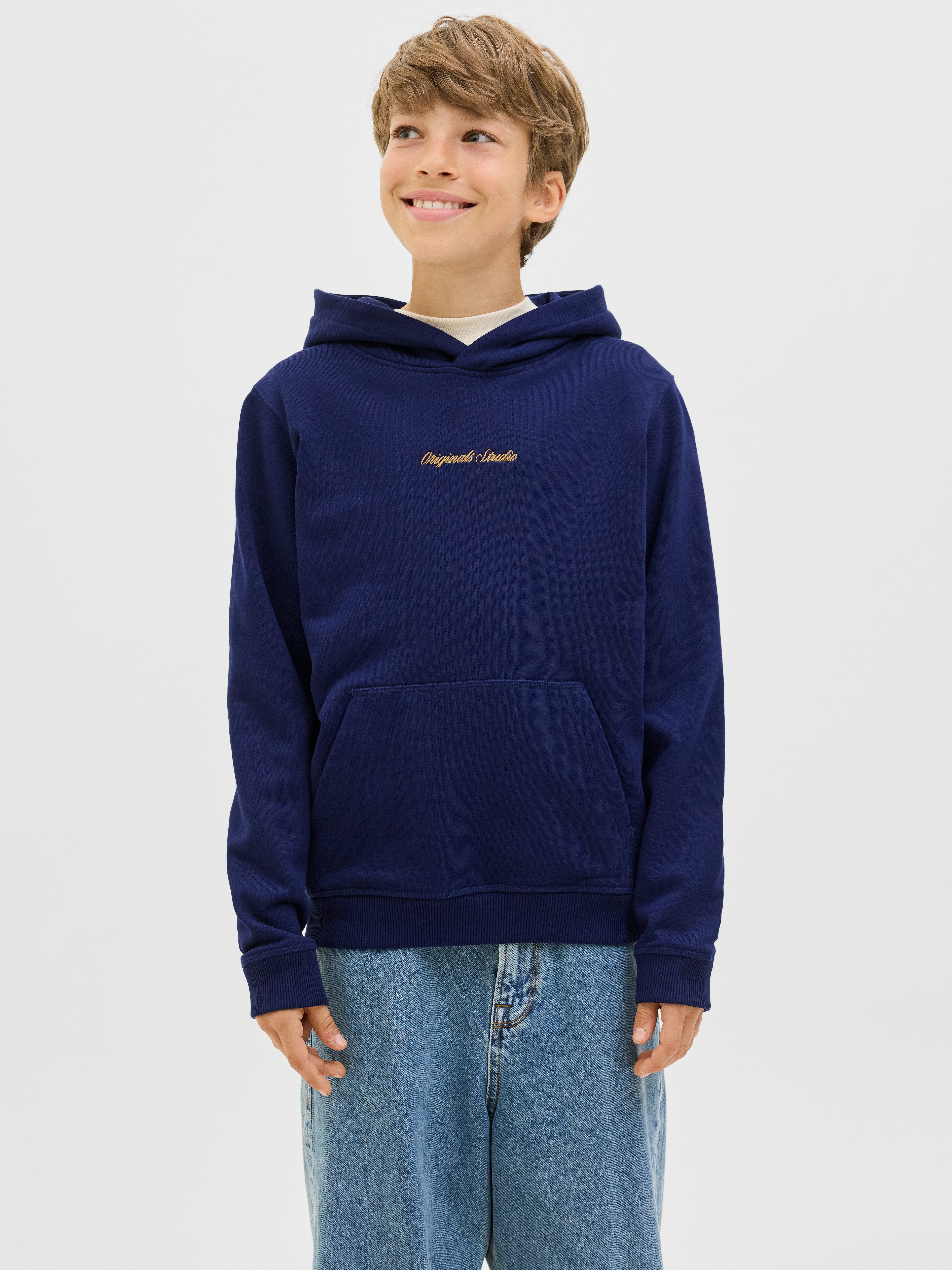 Jack & Jones Junior Kapuzensweatshirt JORNORREBRO EMB SWEAT HOOD NOOS JNR