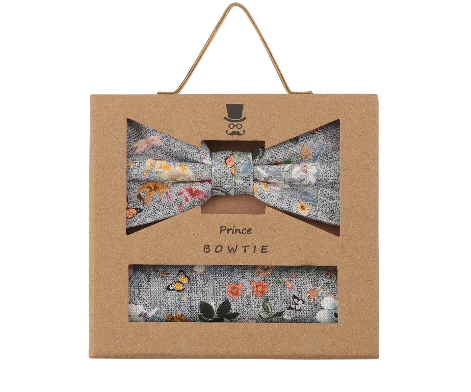 Prince Bowtie Fliege SET FLIEGE+TUCH