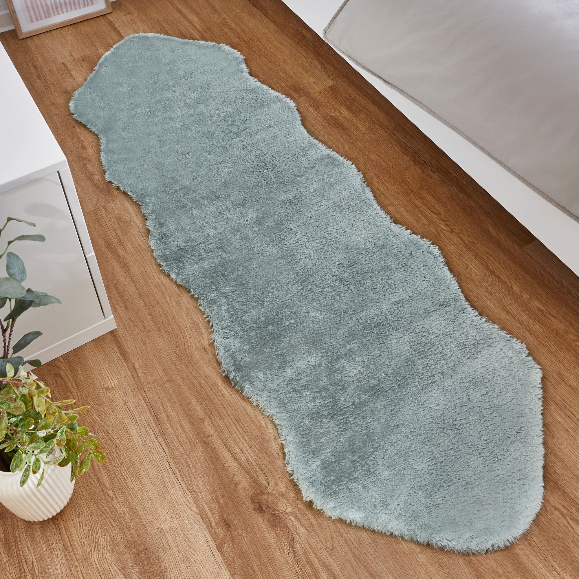 Andiamo Fellteppich Lamm Fellimitat, fellförmig, Höhe: günstig online kaufen