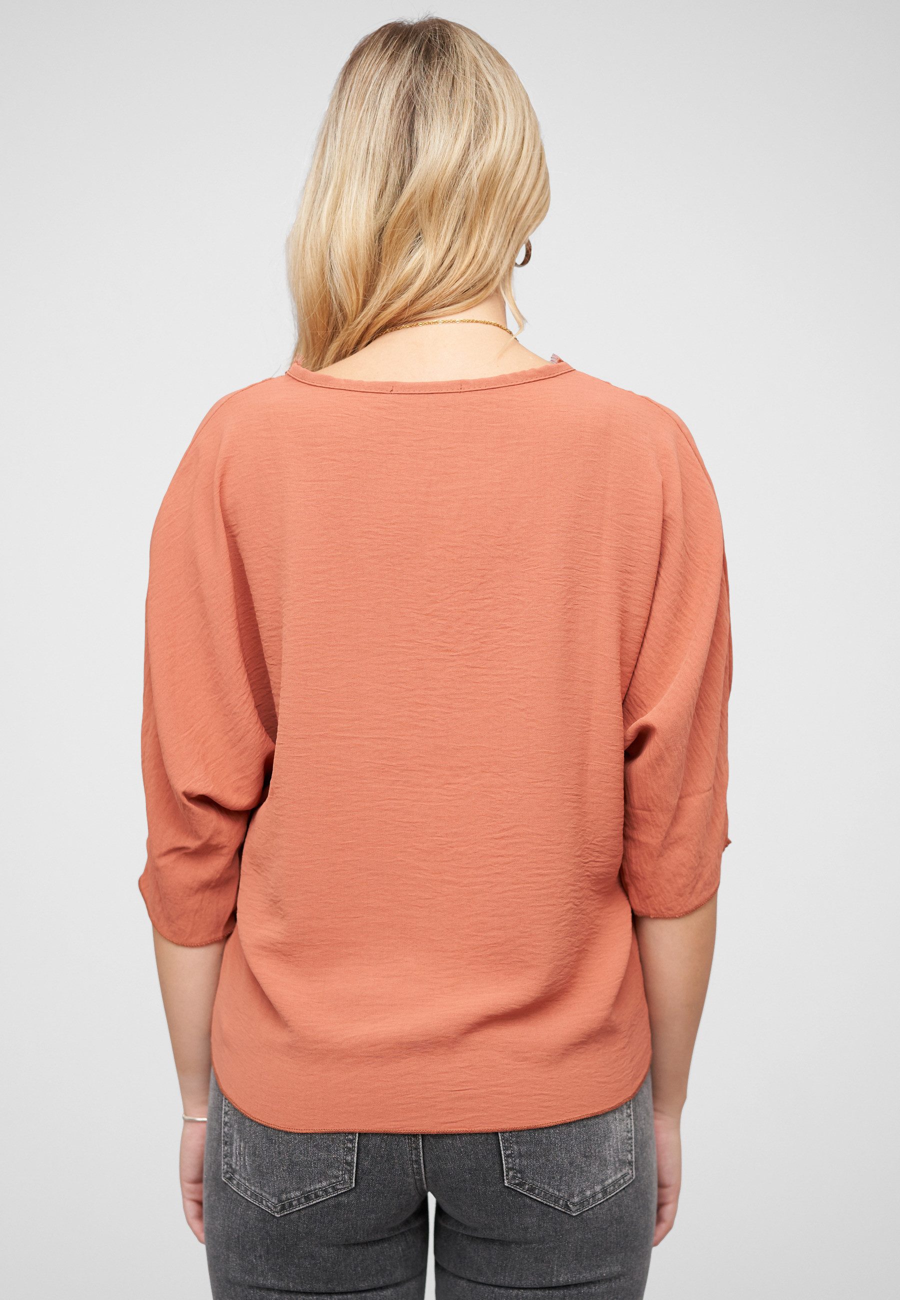 CLOUD 5IVE Klassische Bluse CLOUD 5IVE Cloud5ive V-Neck Bluse