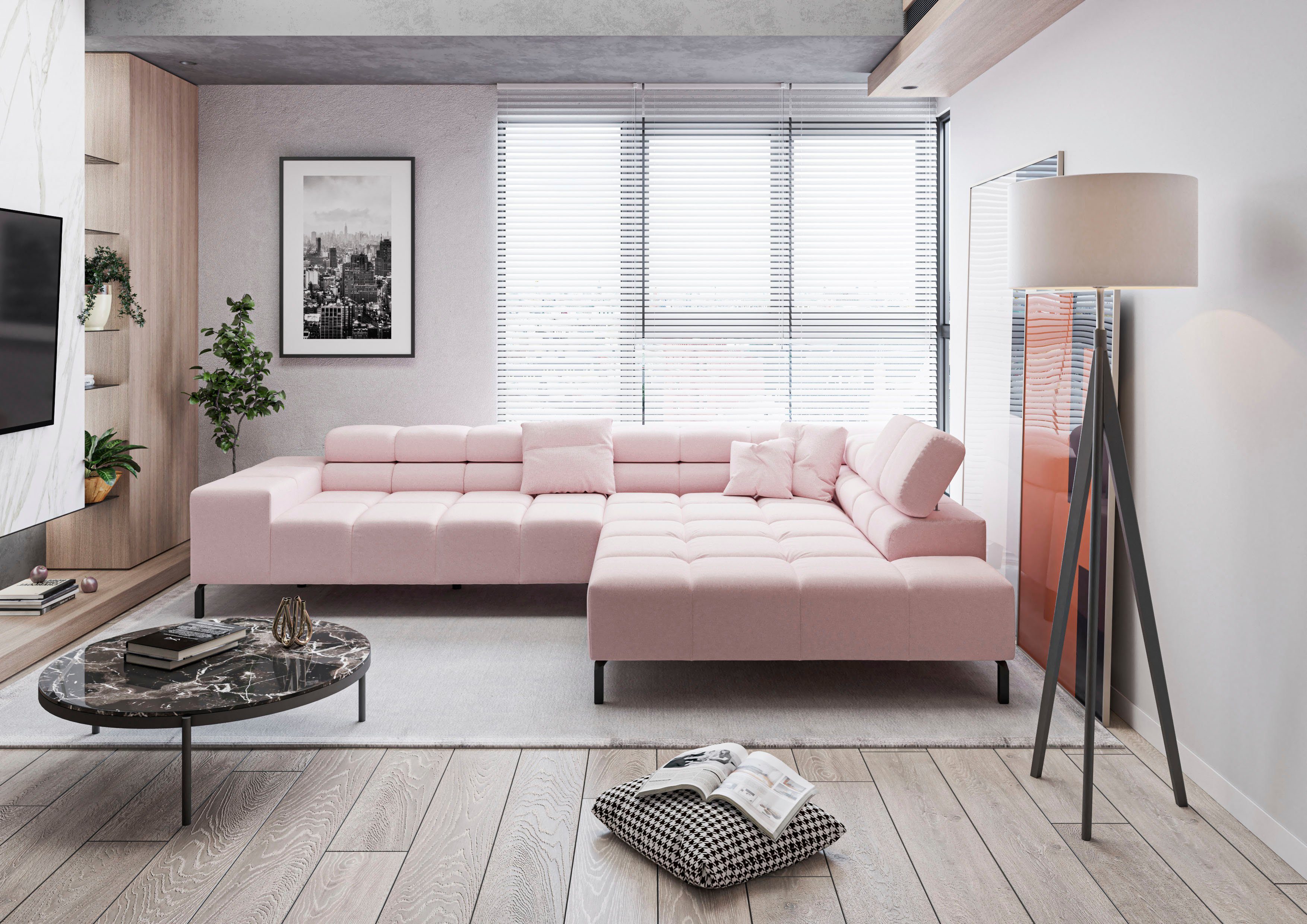 INOSIGN Ecksofa Ancona New, wahlweise motorische günstig online kaufen