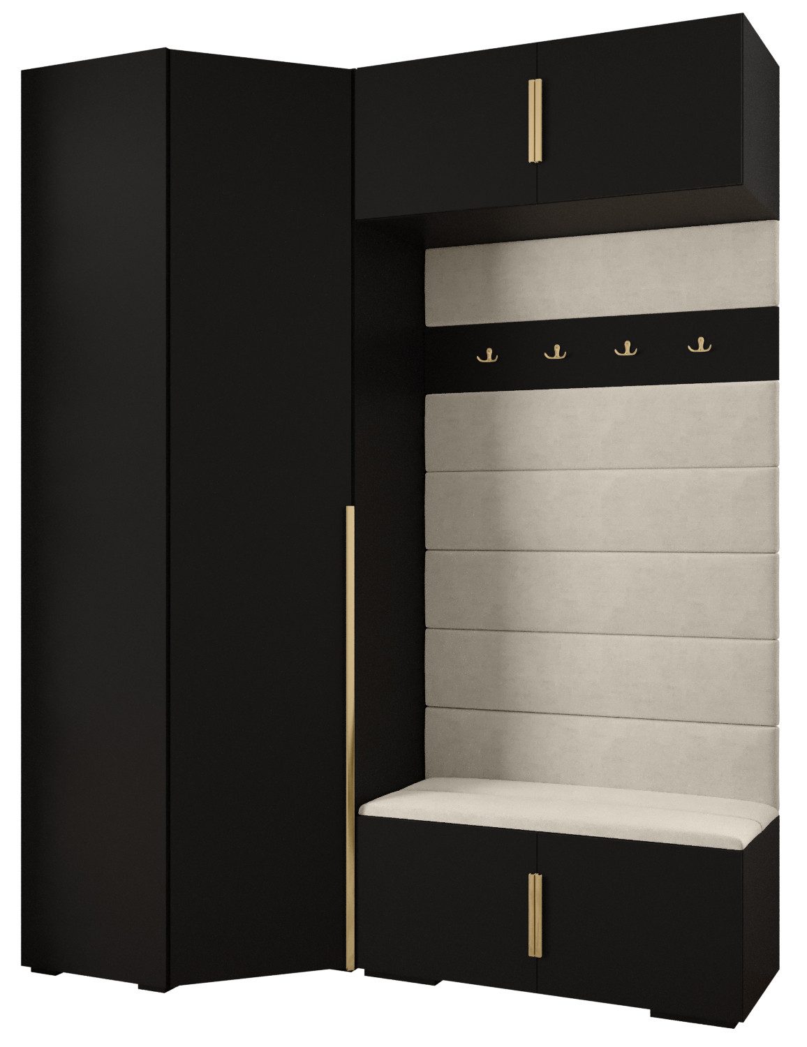 ABIKS MÖBEL Kompaktgarderobe INOVA 1 SATZ günstig online kaufen