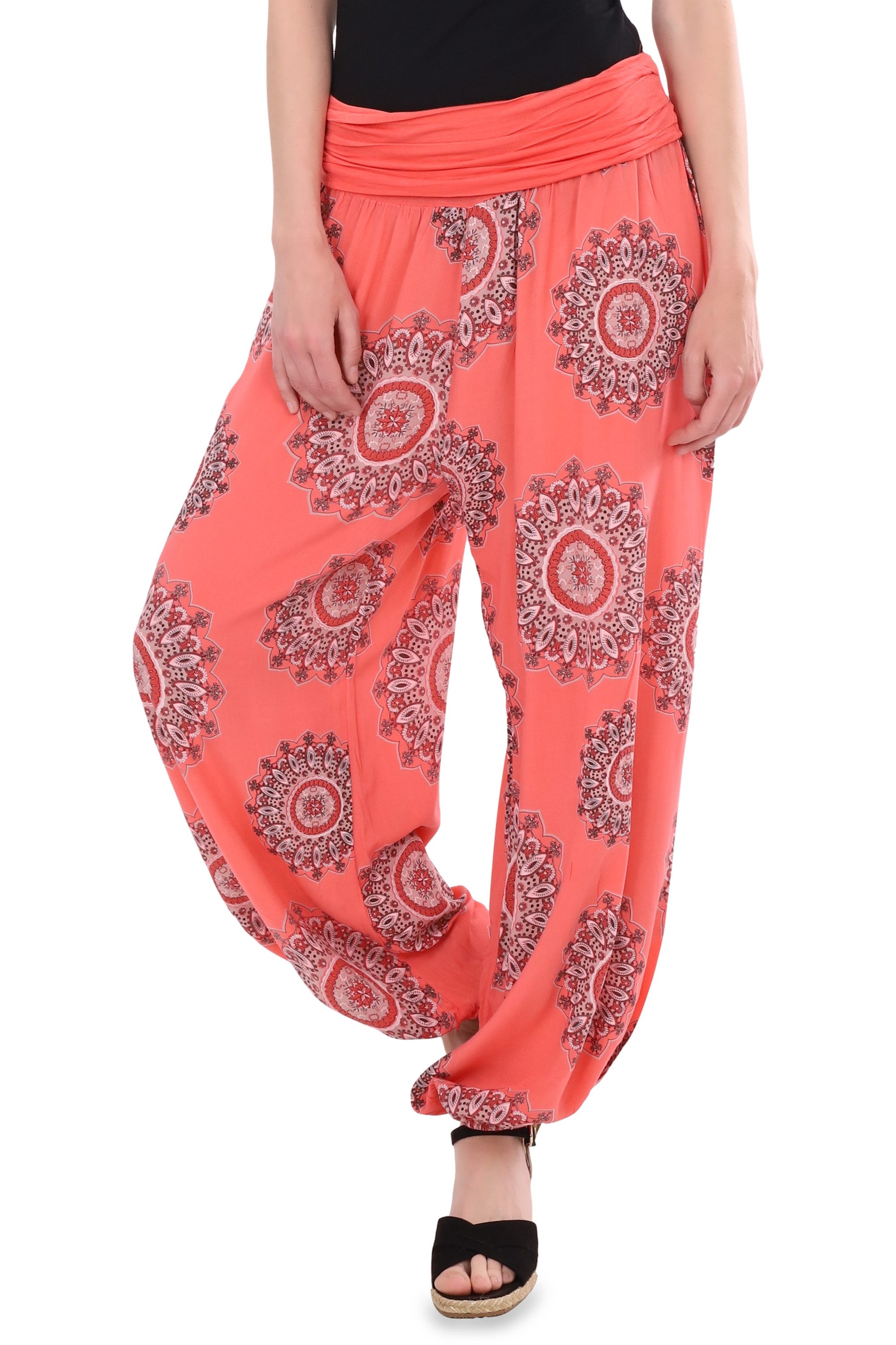 malito more than fashion Haremshose malito Damen Haremshose 7197 im Orient Print Einheitsgröße