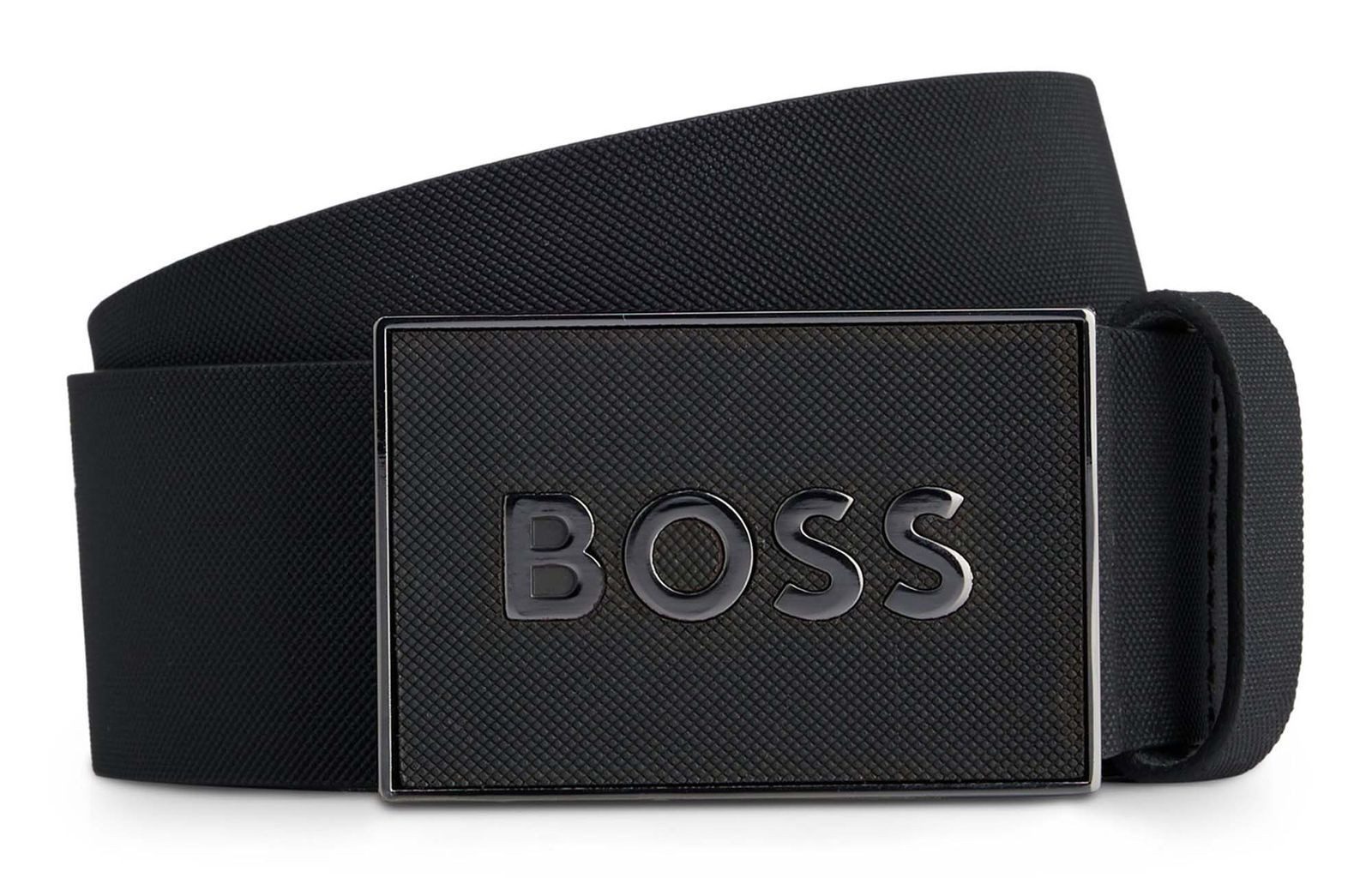 BOSS Ledergürtel Boss Icon-S1 Sz40 Belt aus echtem Rindsleder günstig online kaufen
