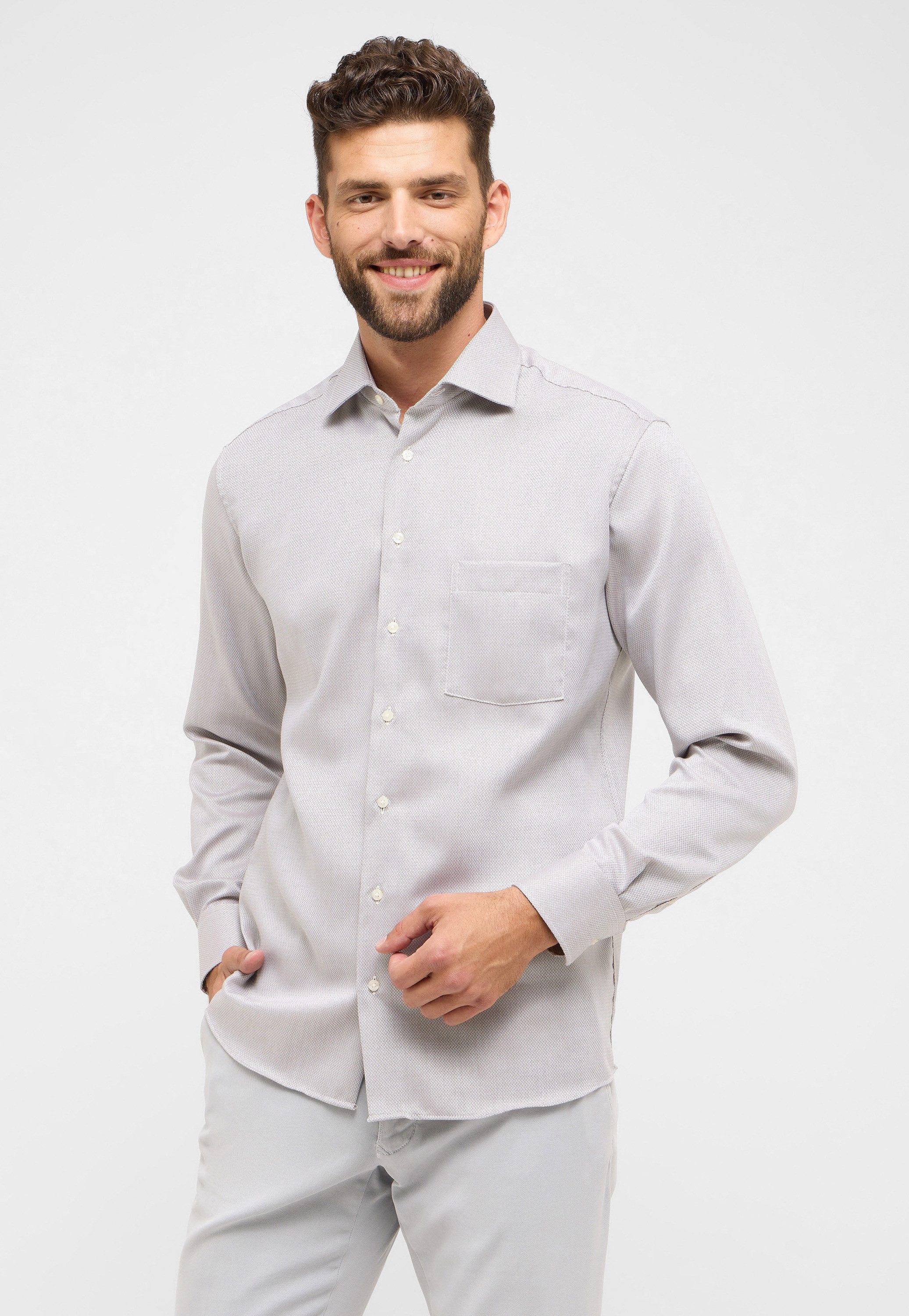 Eterna Langarmhemd MODERN FIT NON IRON günstig online kaufen