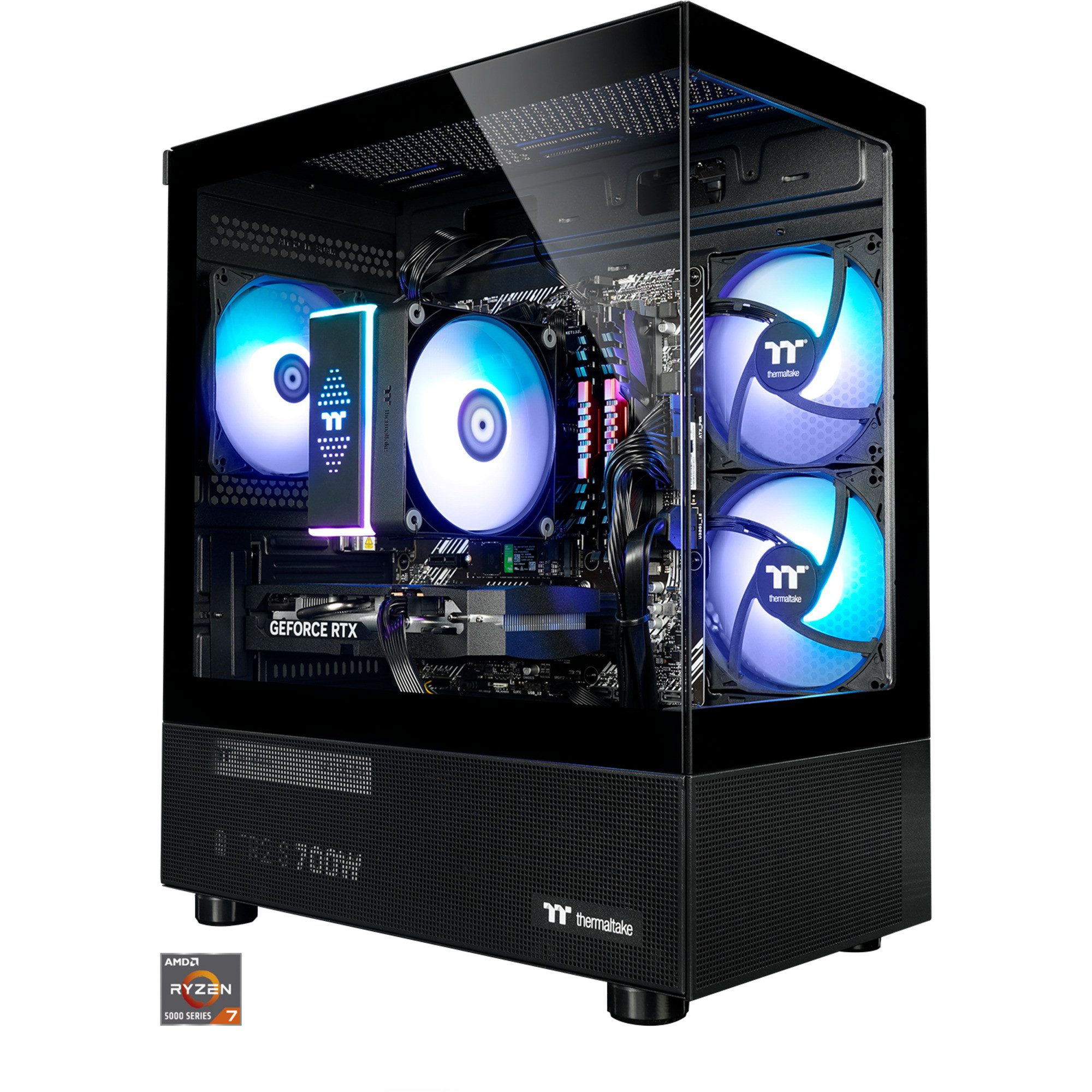 Thermaltake Thermaltake FTW A-Line 5060, Gaming-PC, (Windows PC (AMD Ryzen 7, NVIDIA GeForce RTX 5060, 32 GB RAM)