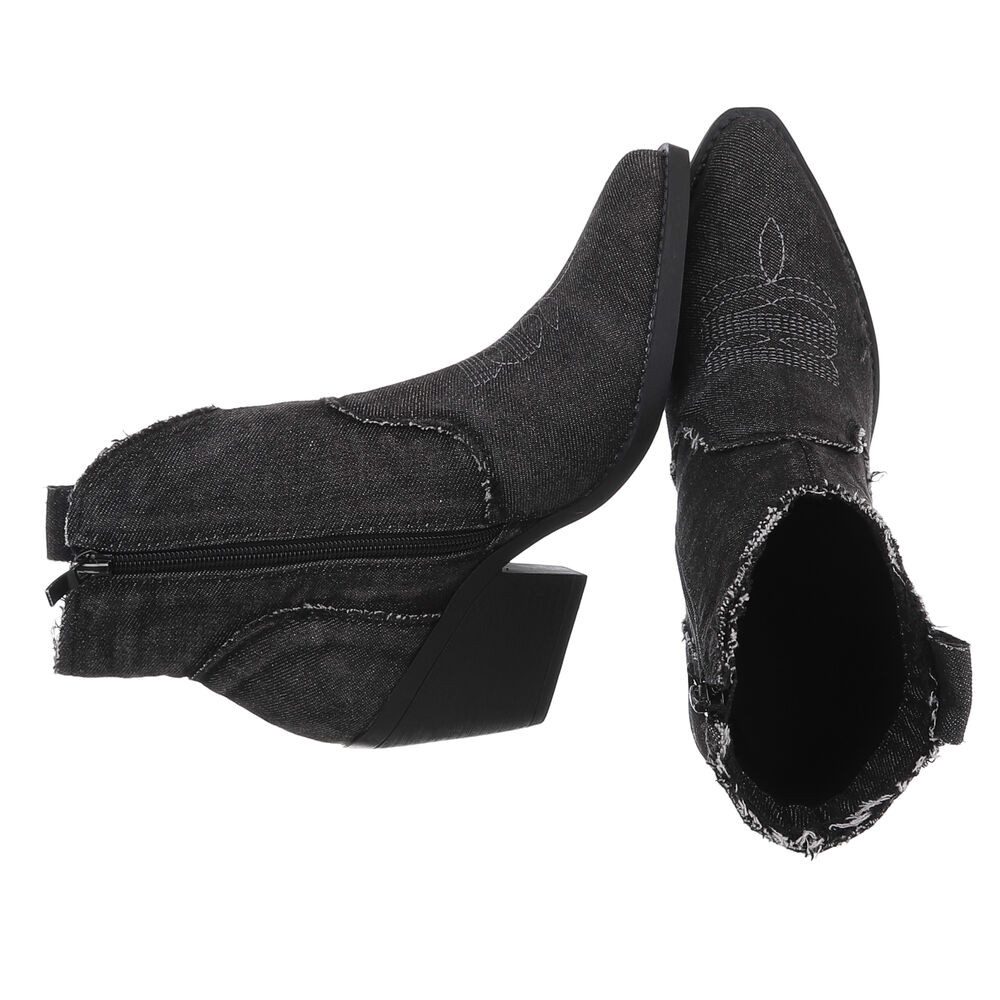 Ital-Design Damen Cowboyboots Western Westernstiefelette (88843812) Blockab günstig online kaufen