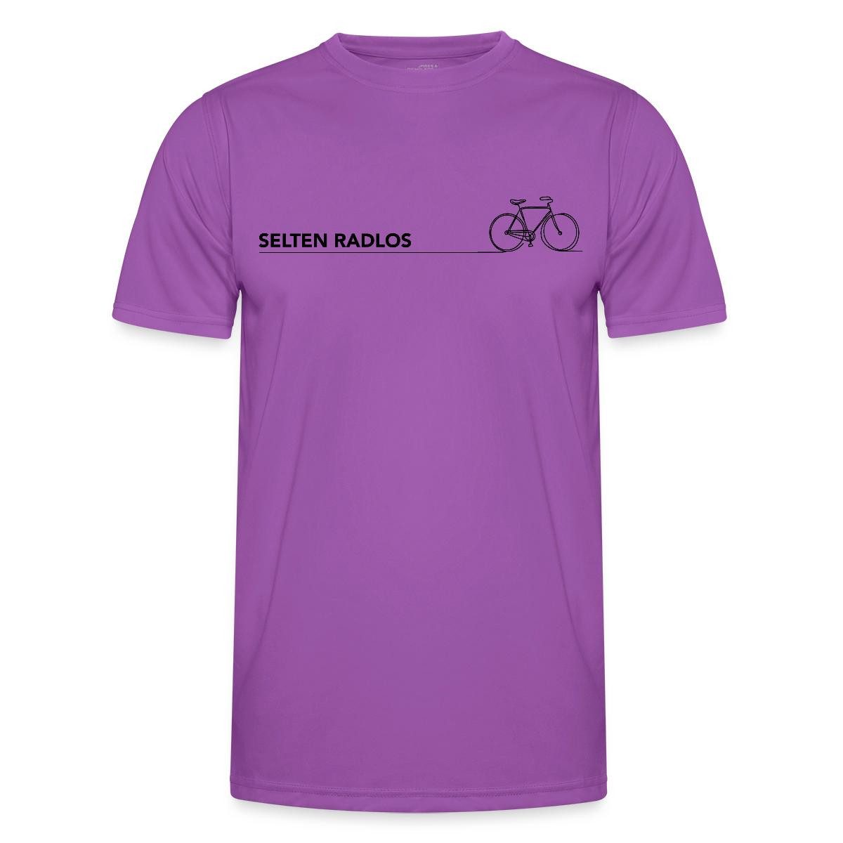 Funktionsshirt Selten Radlos Minimalistisch Fahrrad Spruch Funktionsshirt Herren
