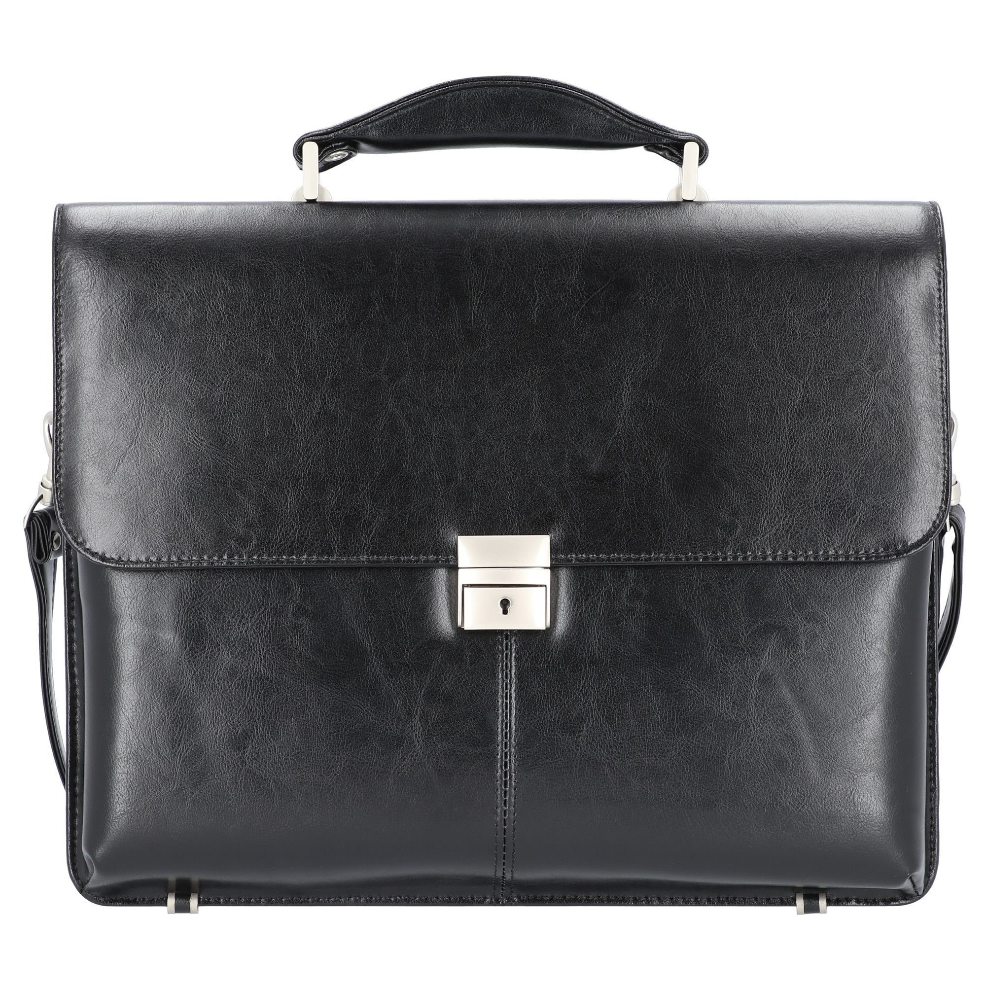Alassio® Aktentasche Faenza, Leder