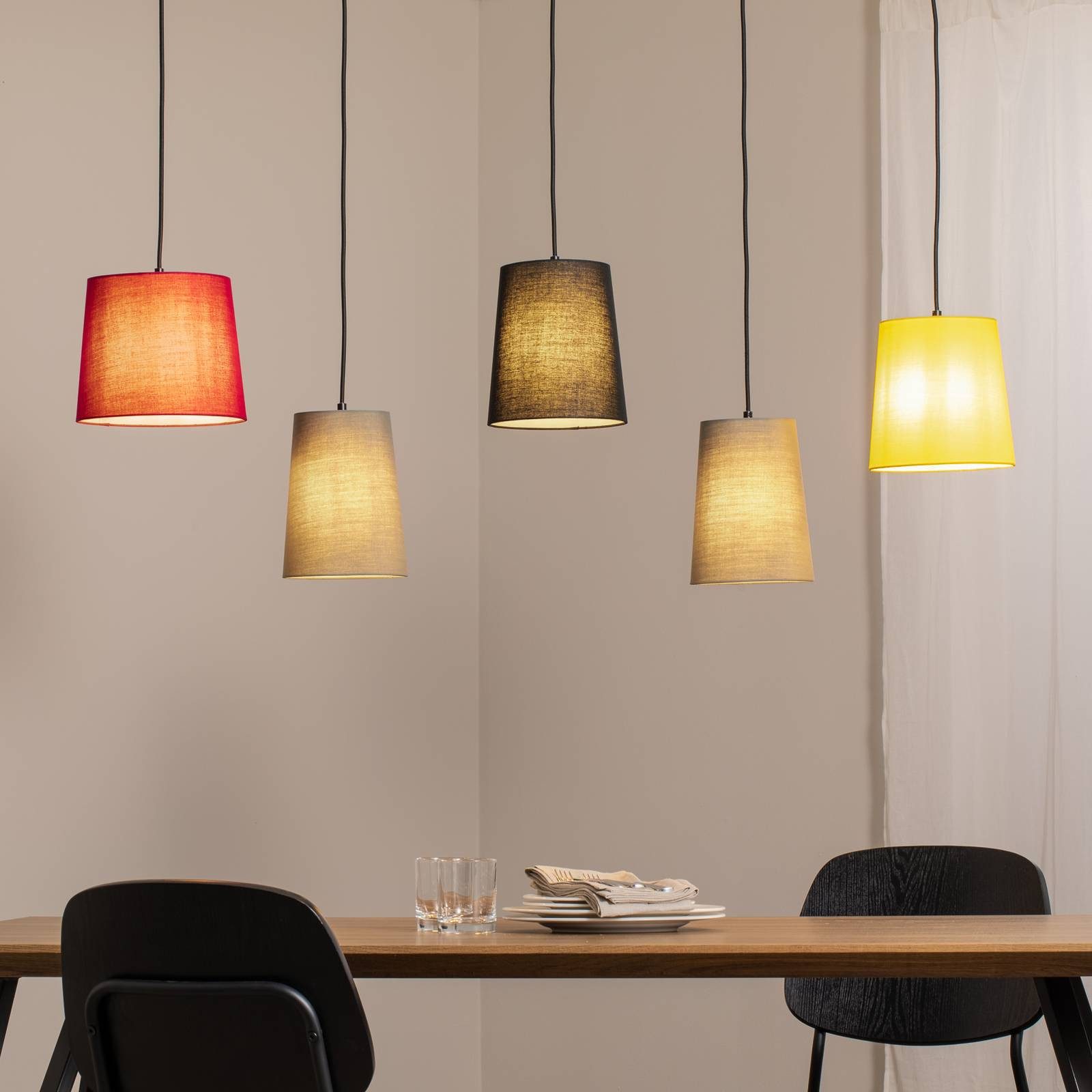 Lindby Hängeleuchte Amilia, IP20, 5 x 60 W