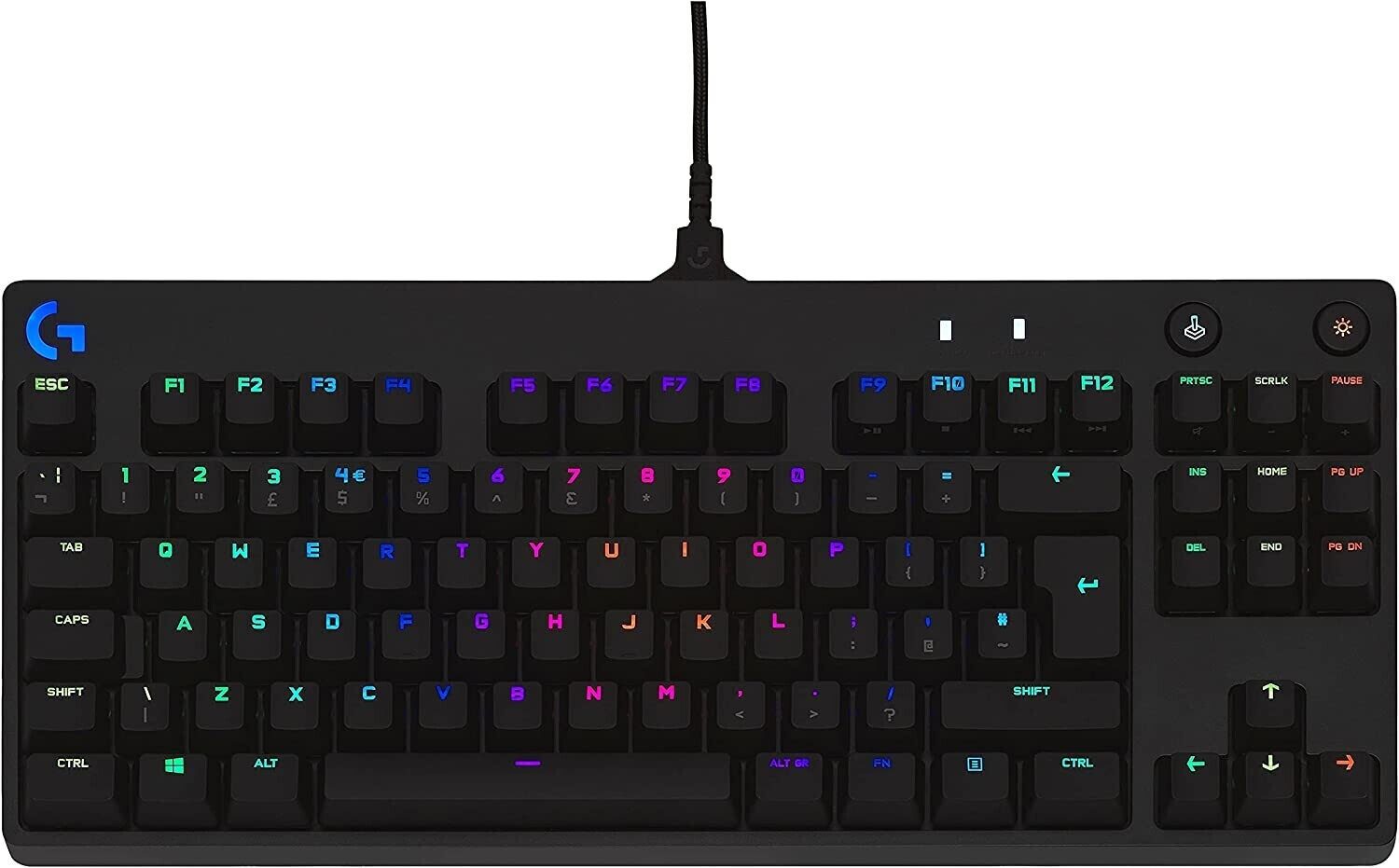 Logitech G PRO Mechanical Gaming Keyboard Clicky - BLACK - FR-Layout Tastatur