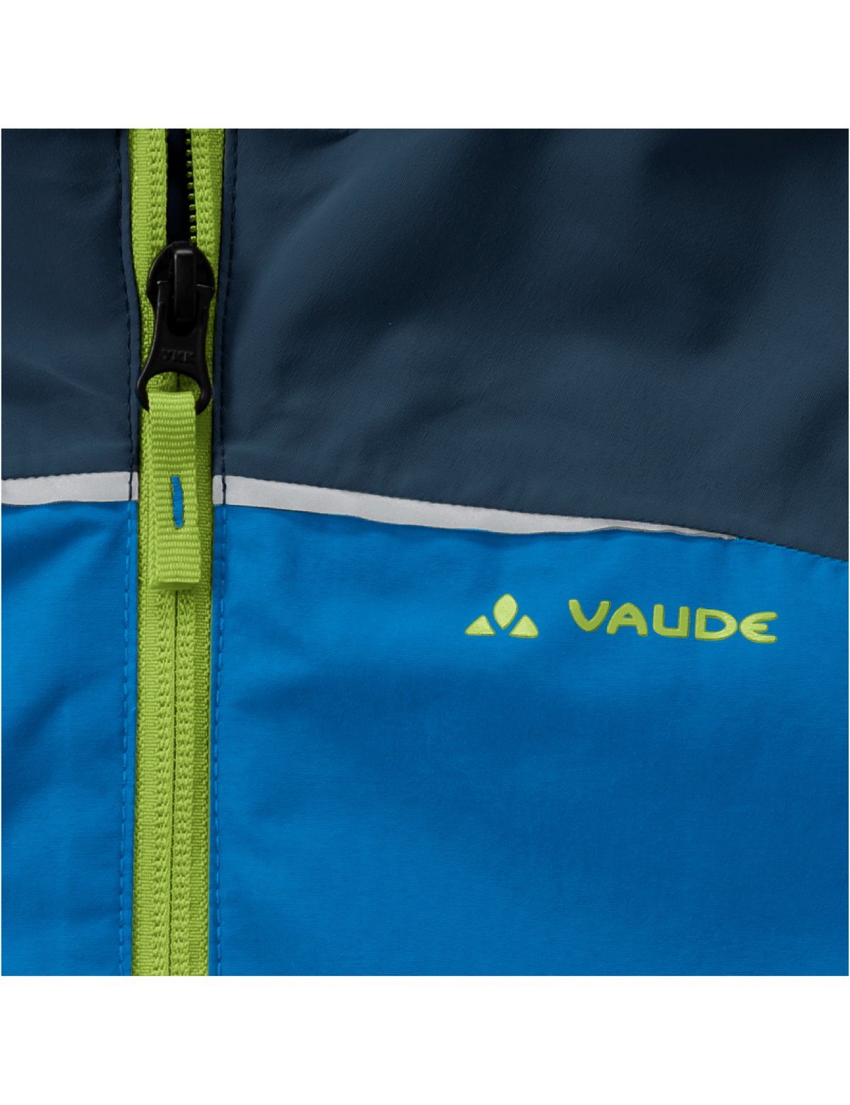 kompensiert II Klimaneutral VAUDE Outdoorjacke Kids Jacket (1-St) radiate/green Turaco