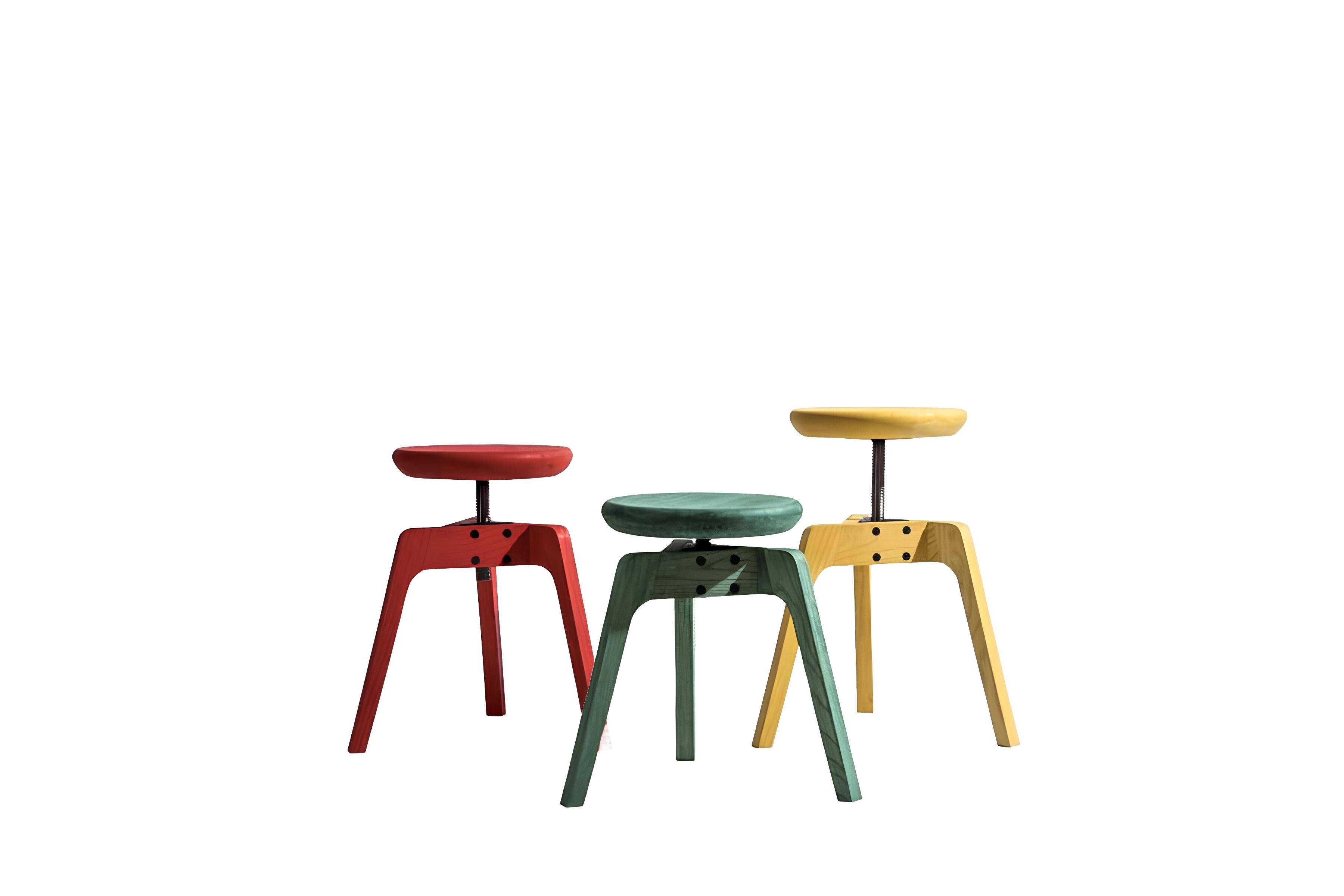 Xlmoebel Stuhl Luxuriöse Designstühle aus hochwertigen Materialien in elegantem Stil (3 St), Hergestellt in Europa