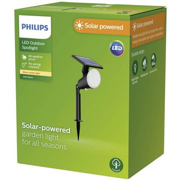 Philips LED Solarleuchte Outdoor Solar Spotleuchte Spiess 1.4W