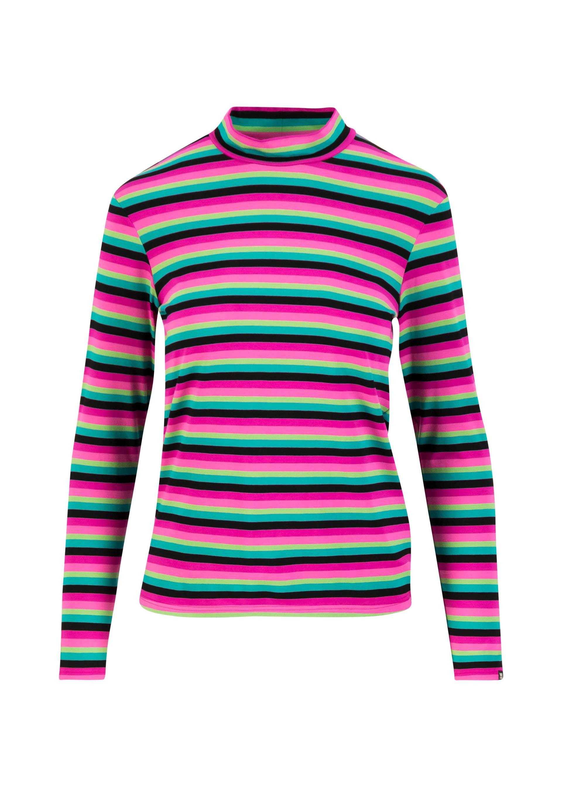 Blutsgeschwister Langarmshirt - Streifenshirt Lonely Lips Turtle – Damen-Langarmshirt