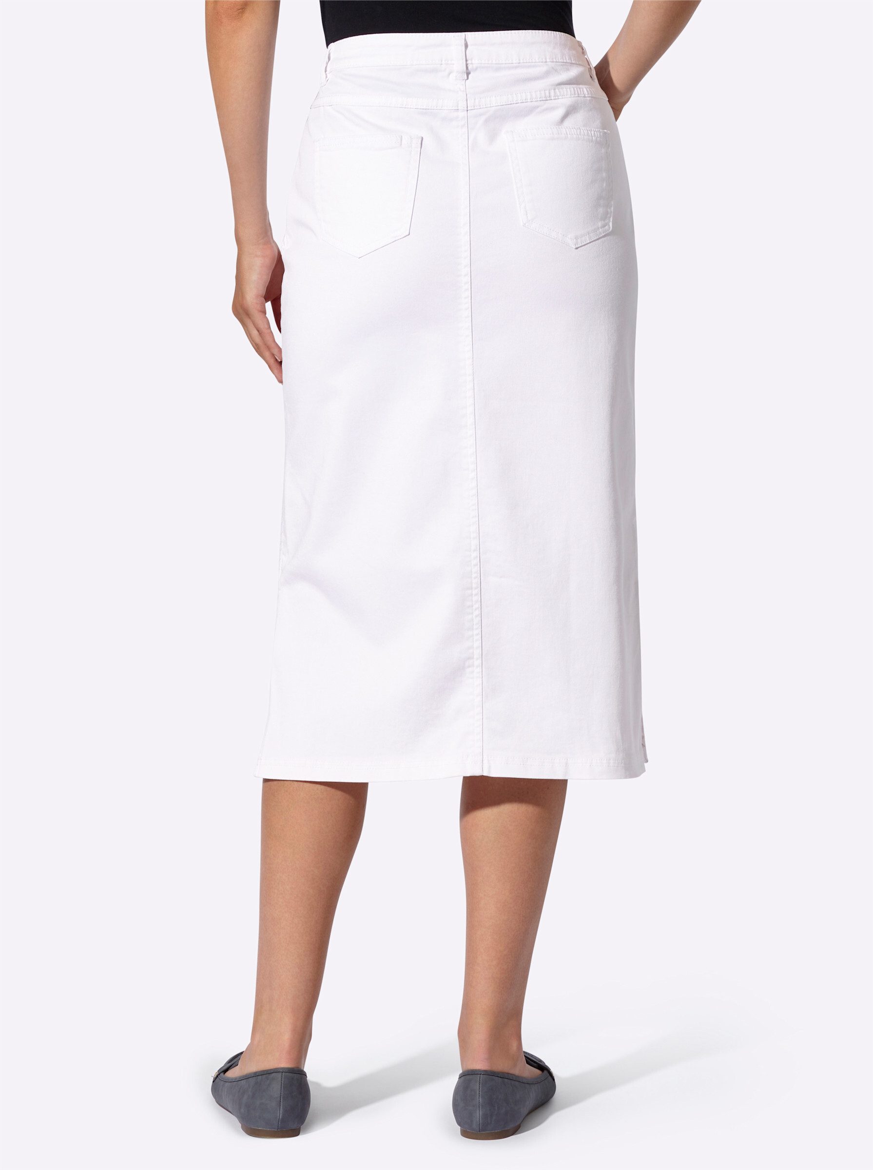 Witt A-Linien-Rock Jeans-Rock günstig online kaufen