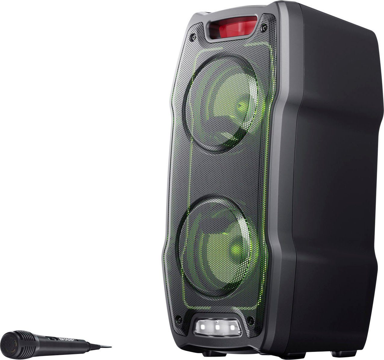 Sharp PS-929 2.0 Party-Lautsprecher (Bluetooth, 180 W)