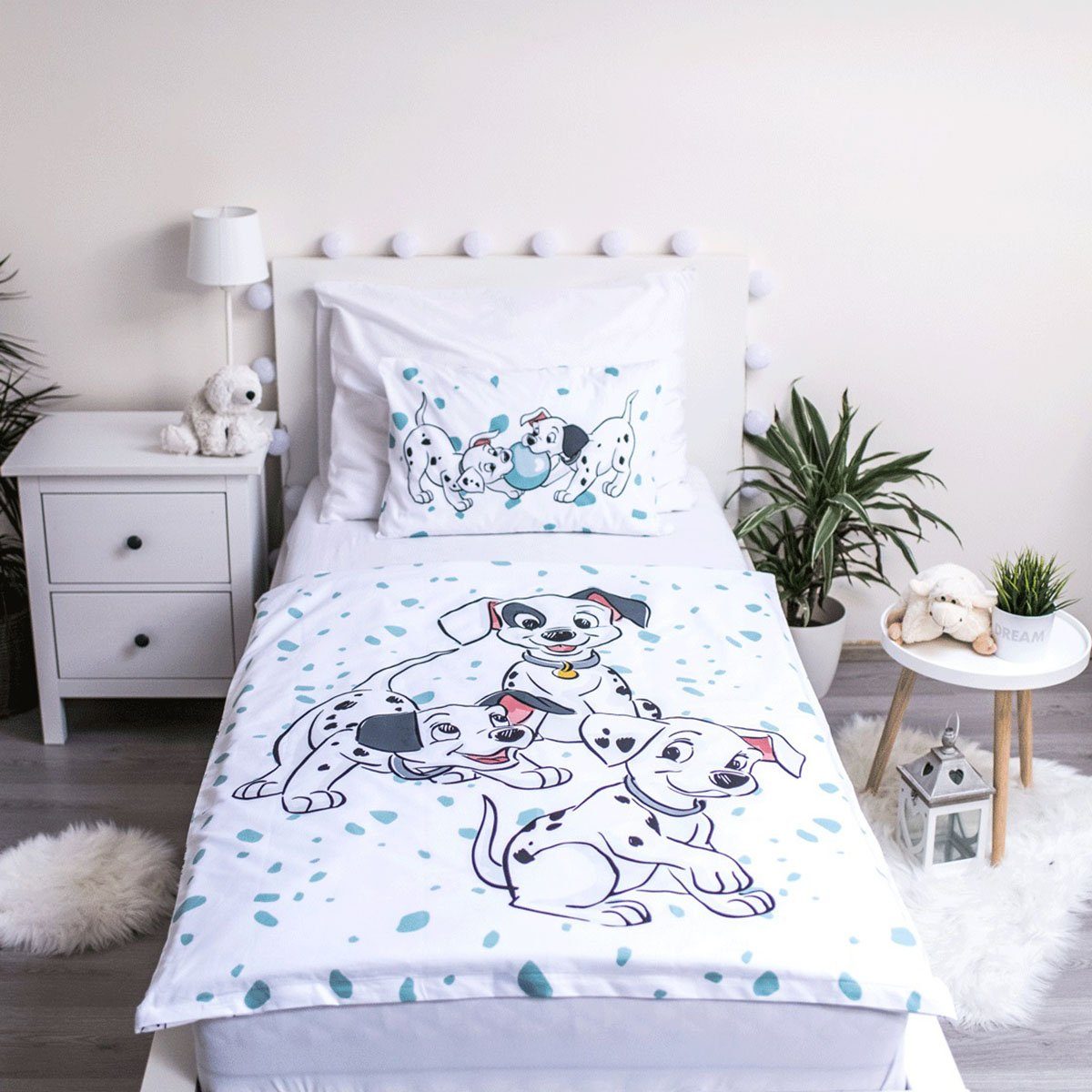 Disney Kinderbettwäsche 101 Dalmatiner, Renforcé, 2 günstig online kaufen